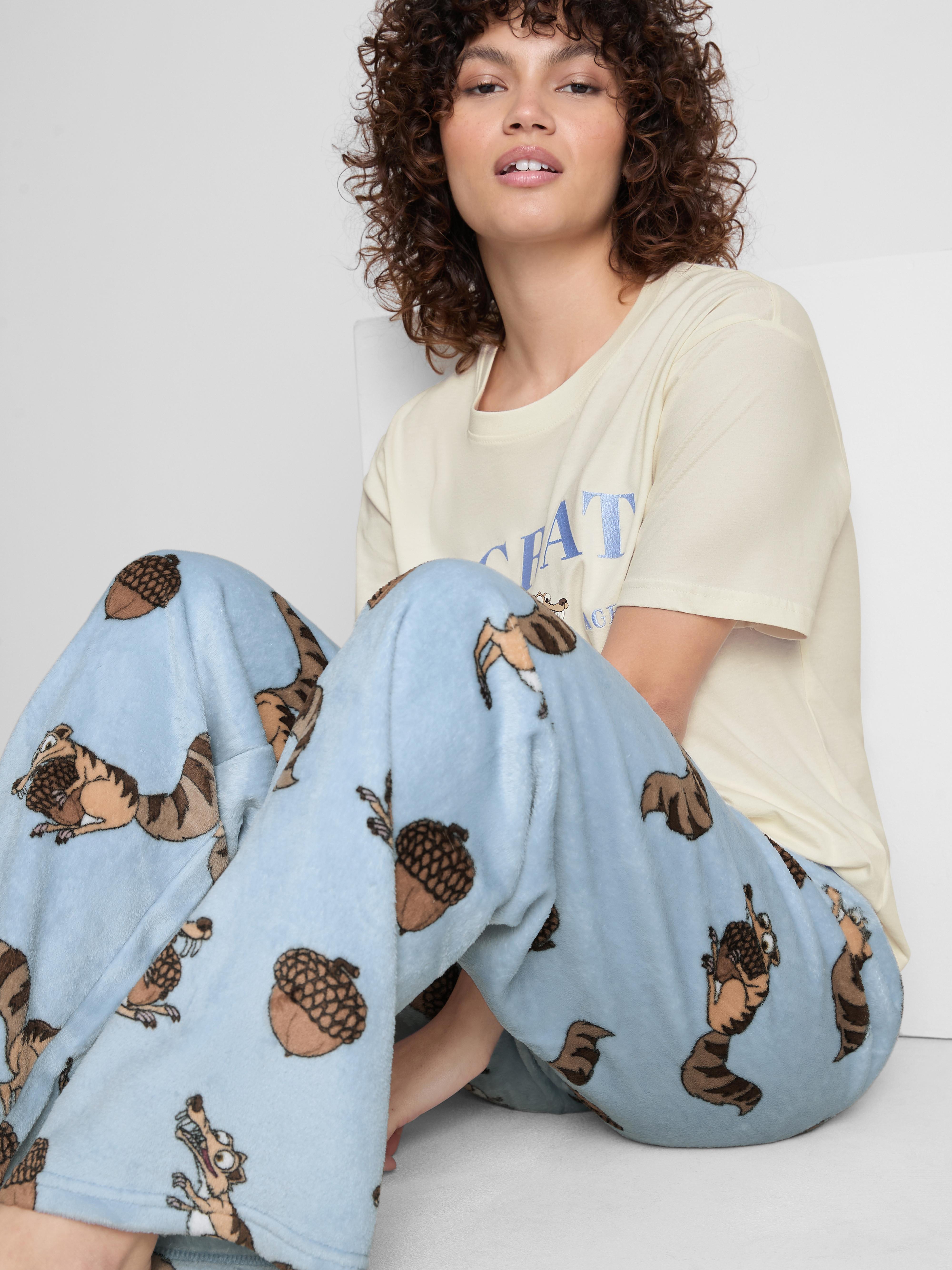 Ice Age Plush Pajama Pants