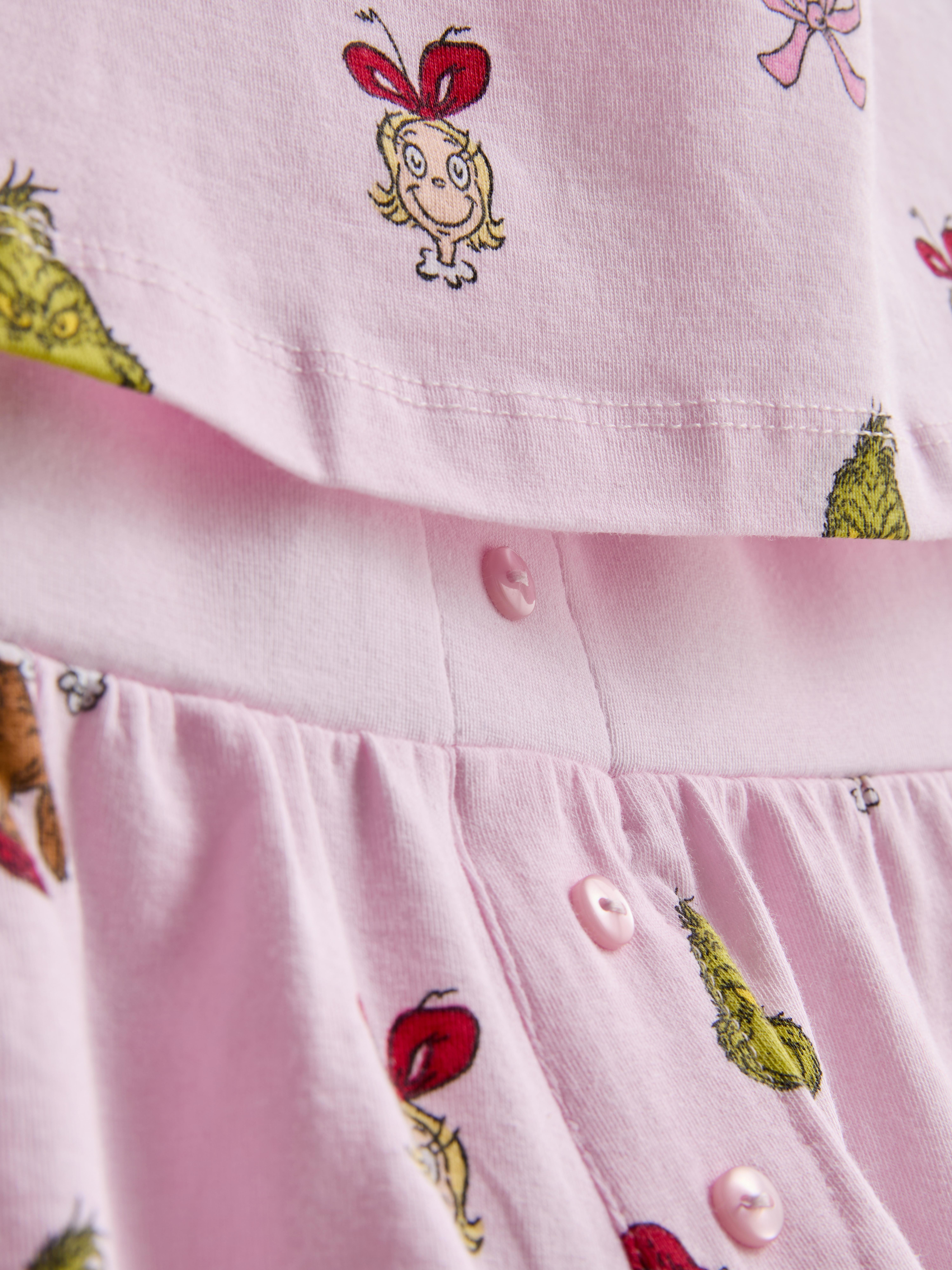 The Grinch Cotton Christmas Shorty Pyjamas