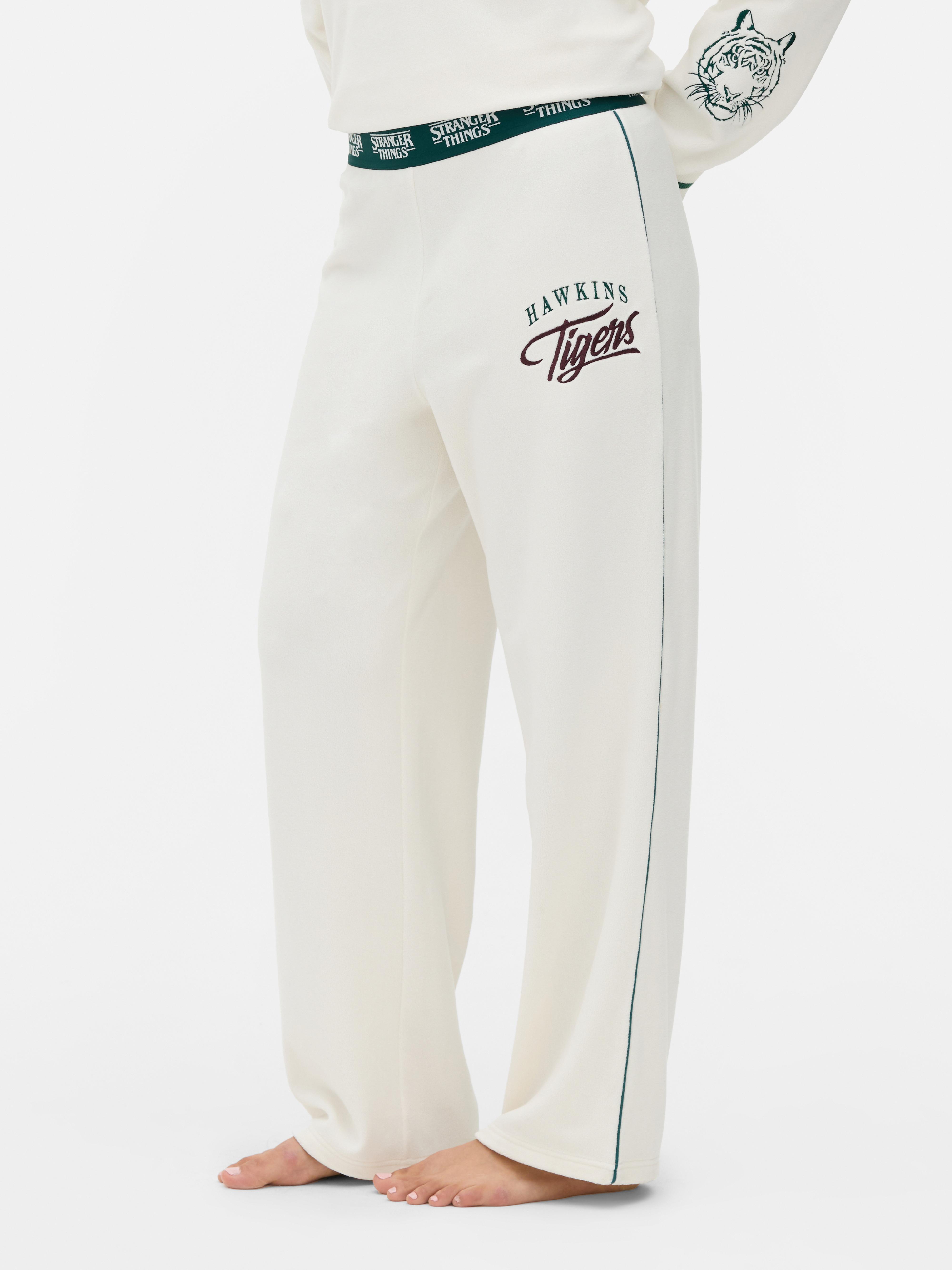 Tepláky se širokými nohavicemi Stranger Things