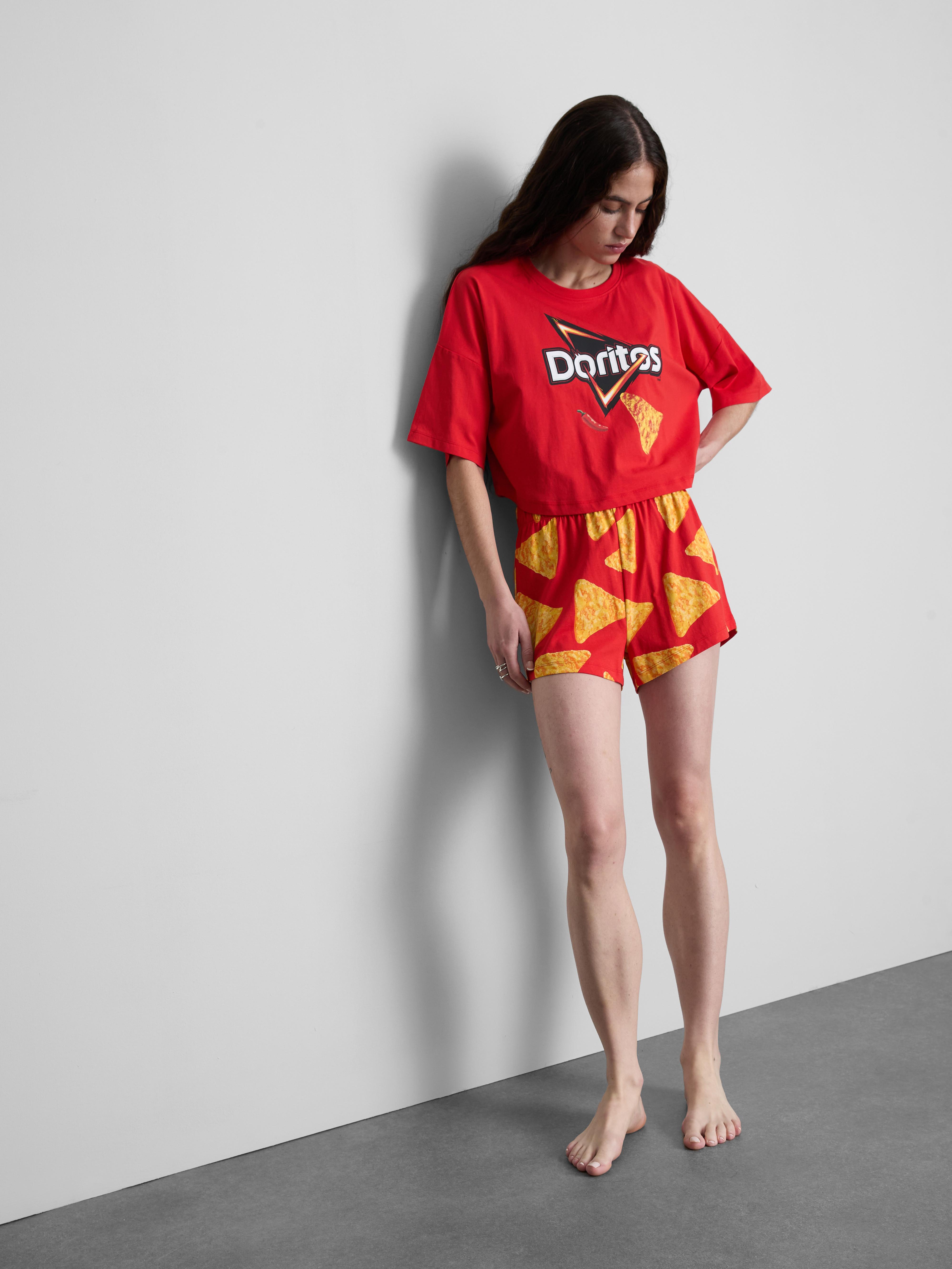 Doritos Shorts and T-Shirt Pyjamas Red
