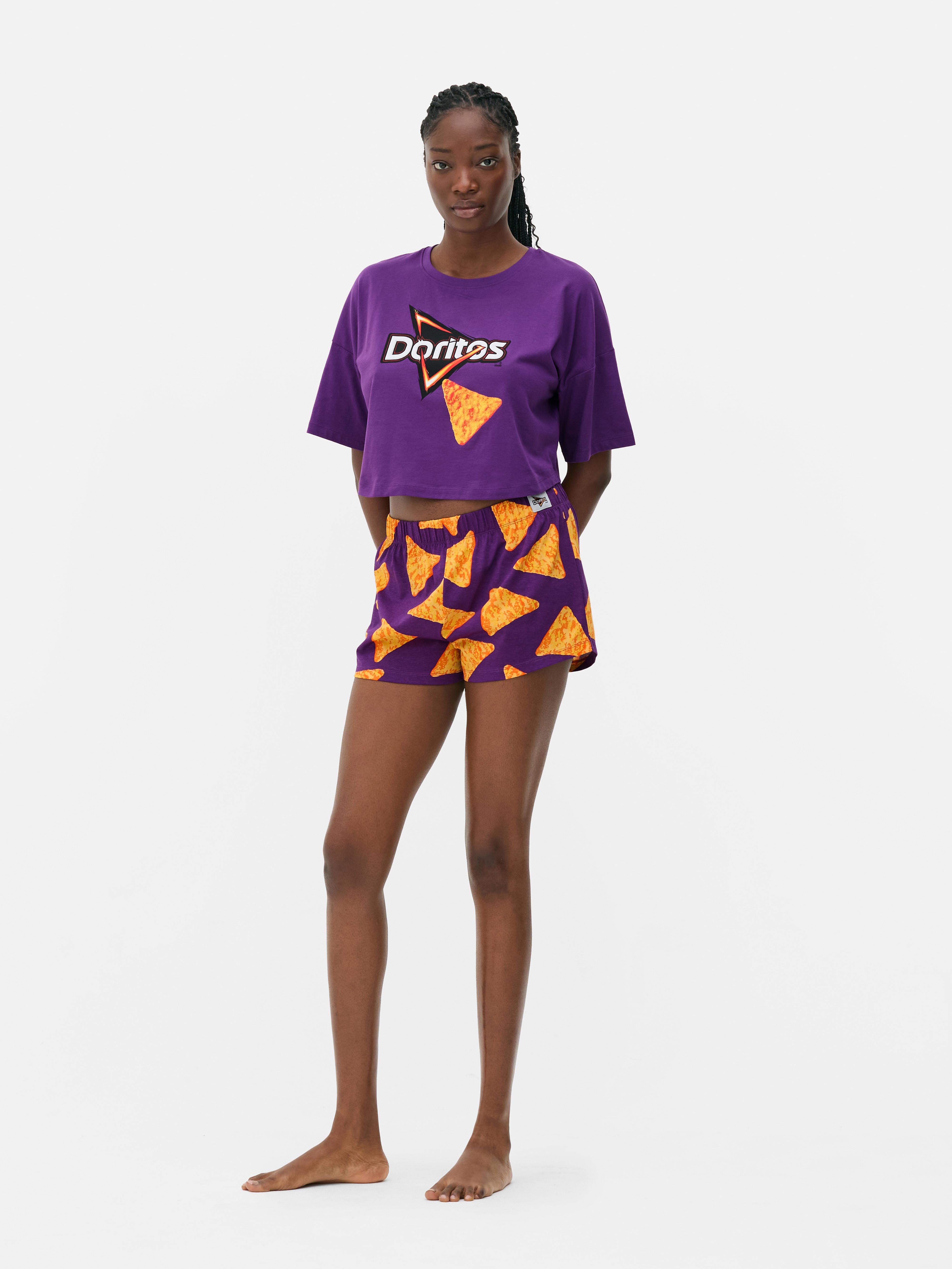 Pijama corto con pantalón y camiseta de Doritos