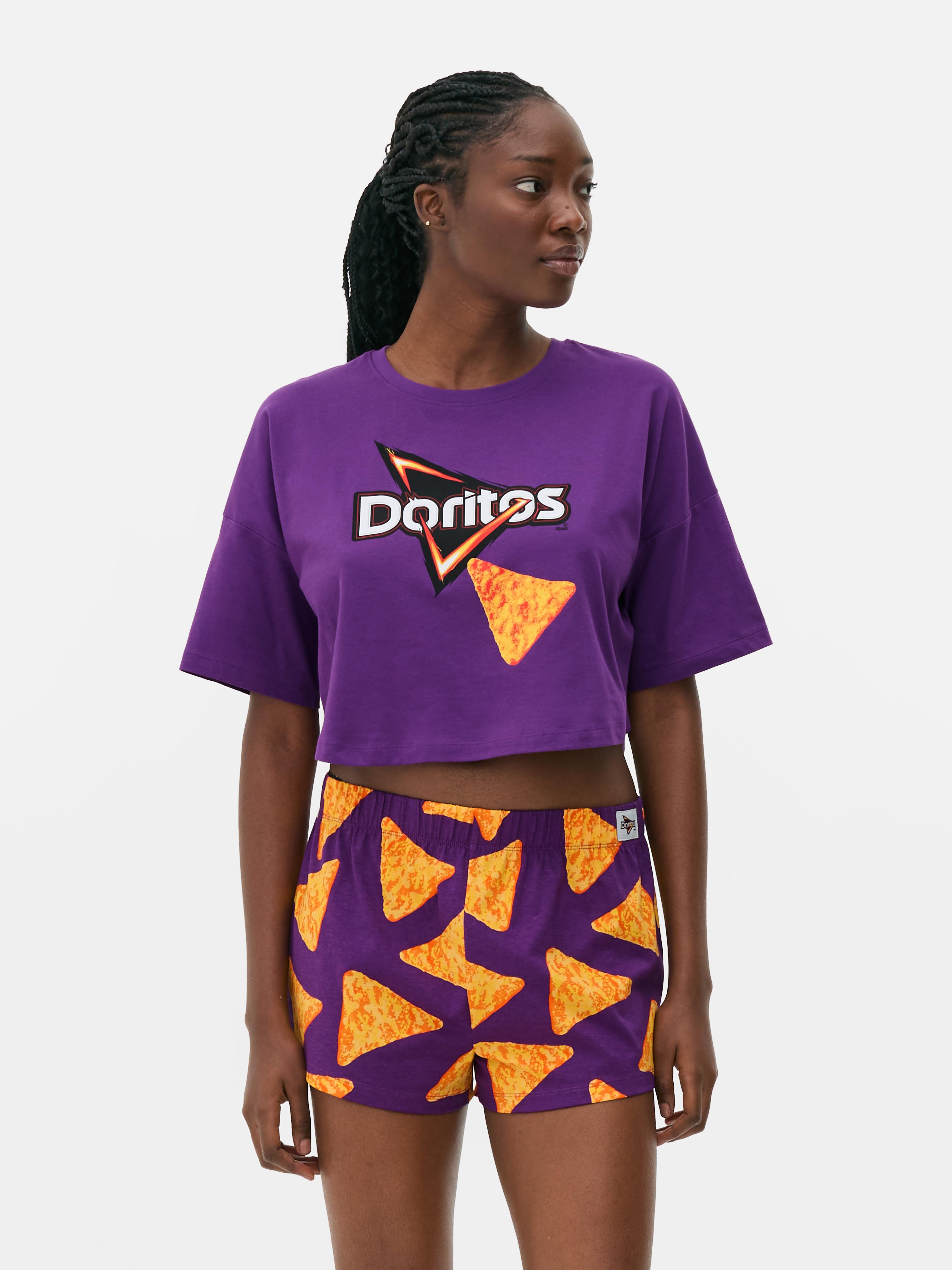 Pijama corto con pantalón y camiseta de Doritos