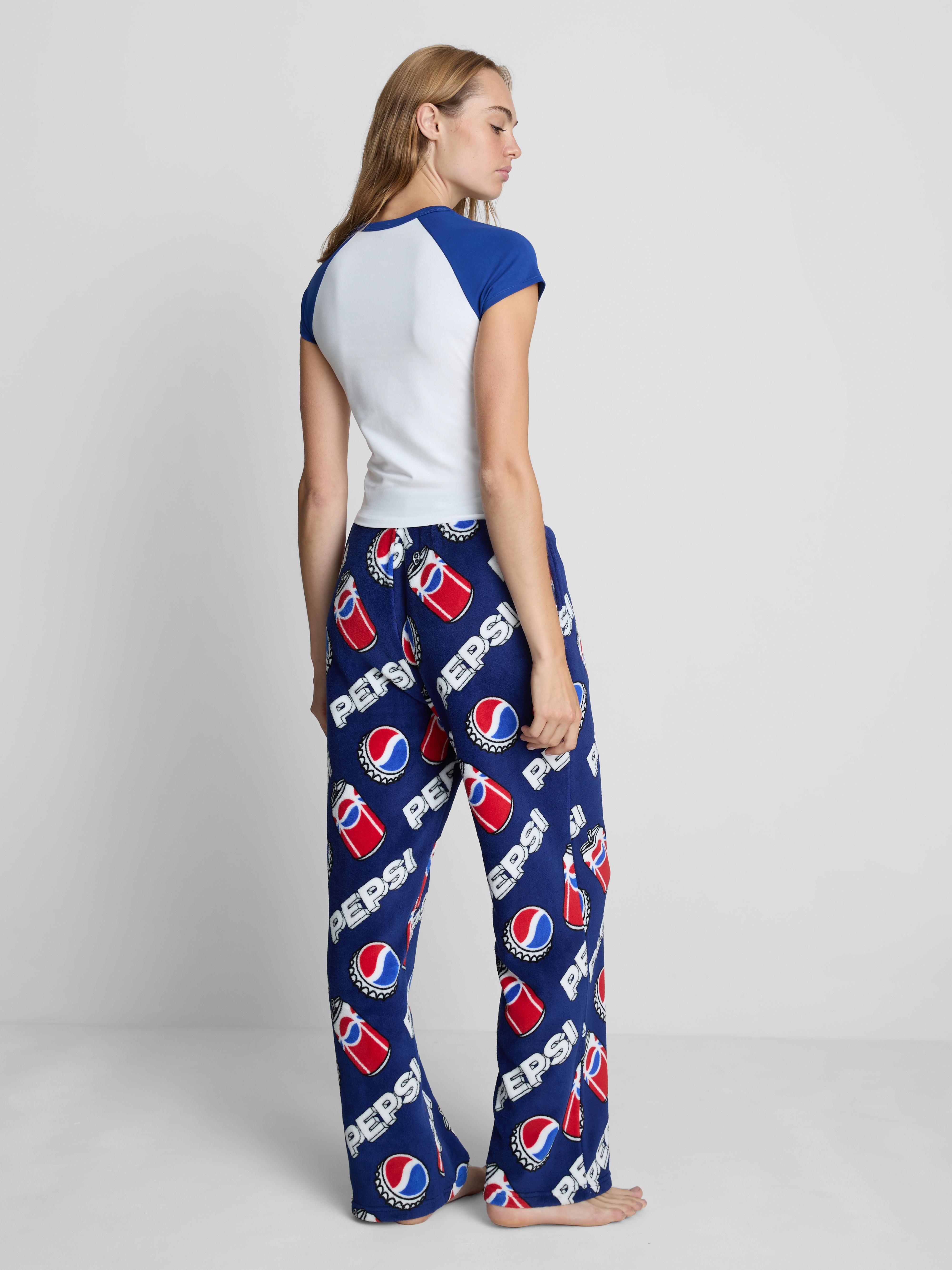 Pepsi Plush Graphic Pyjama Bottoms