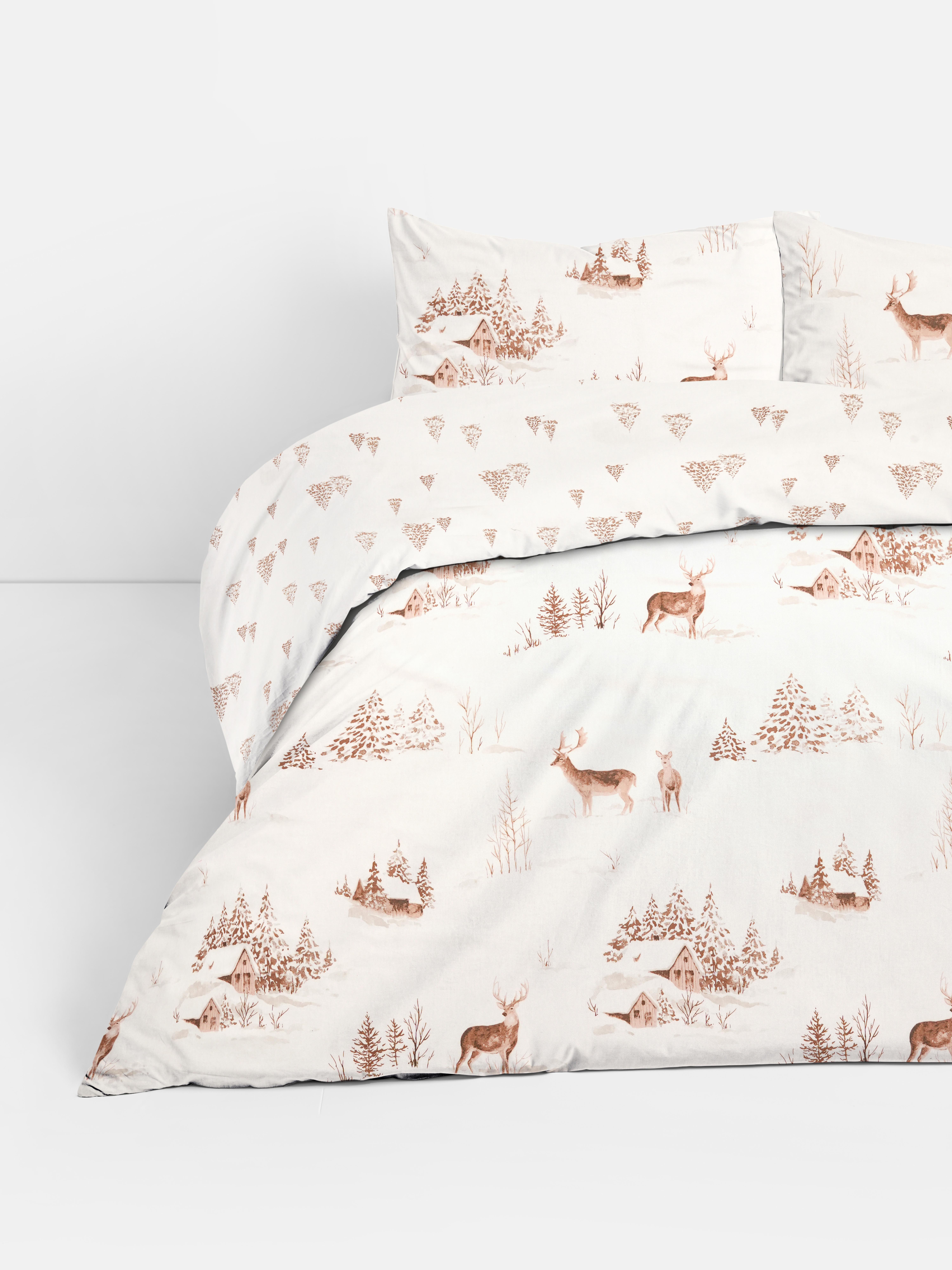 Woodland Scene Super King Duvet Cover Set