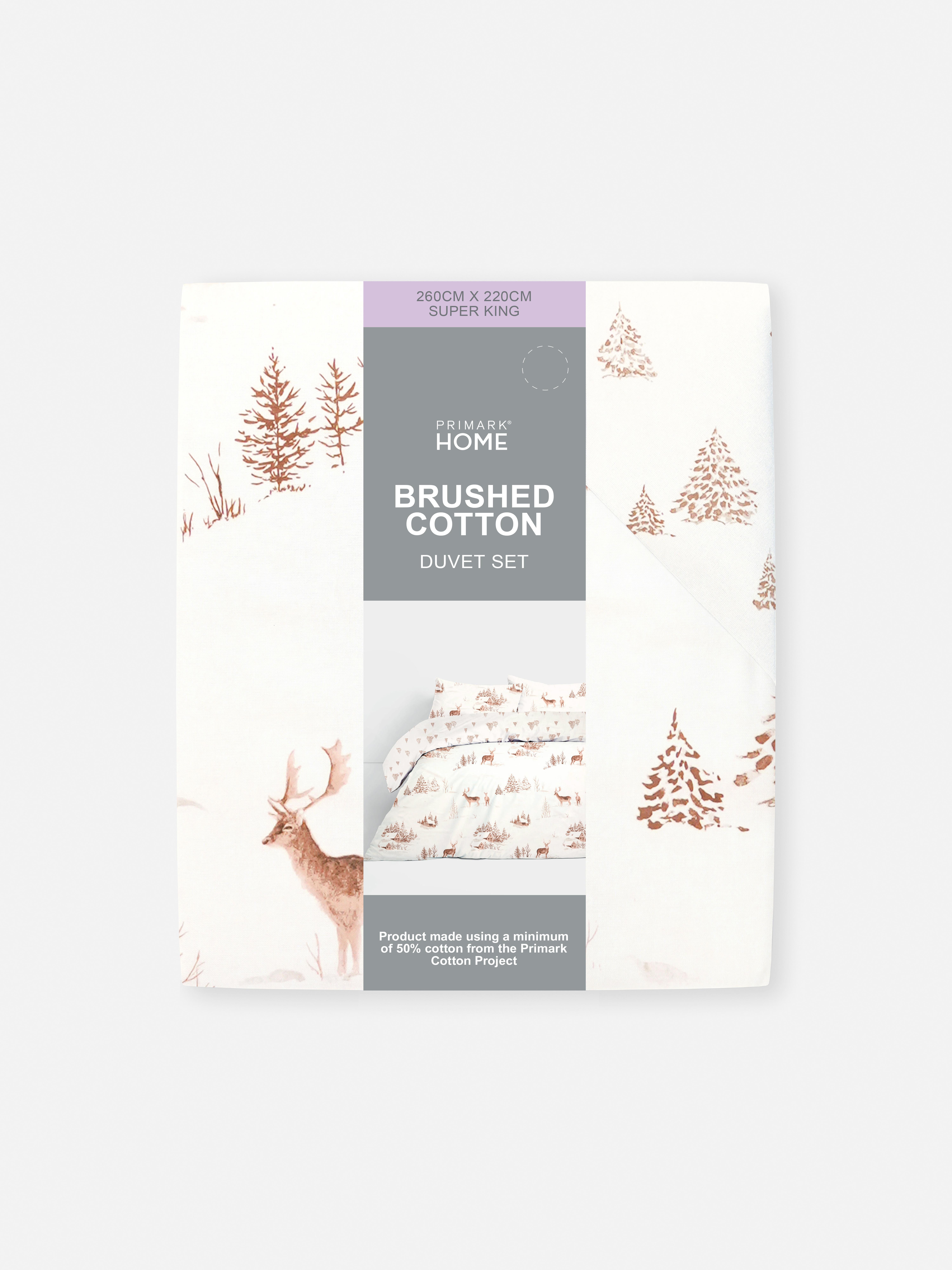 Woodland Scene Super King Duvet Cover Set