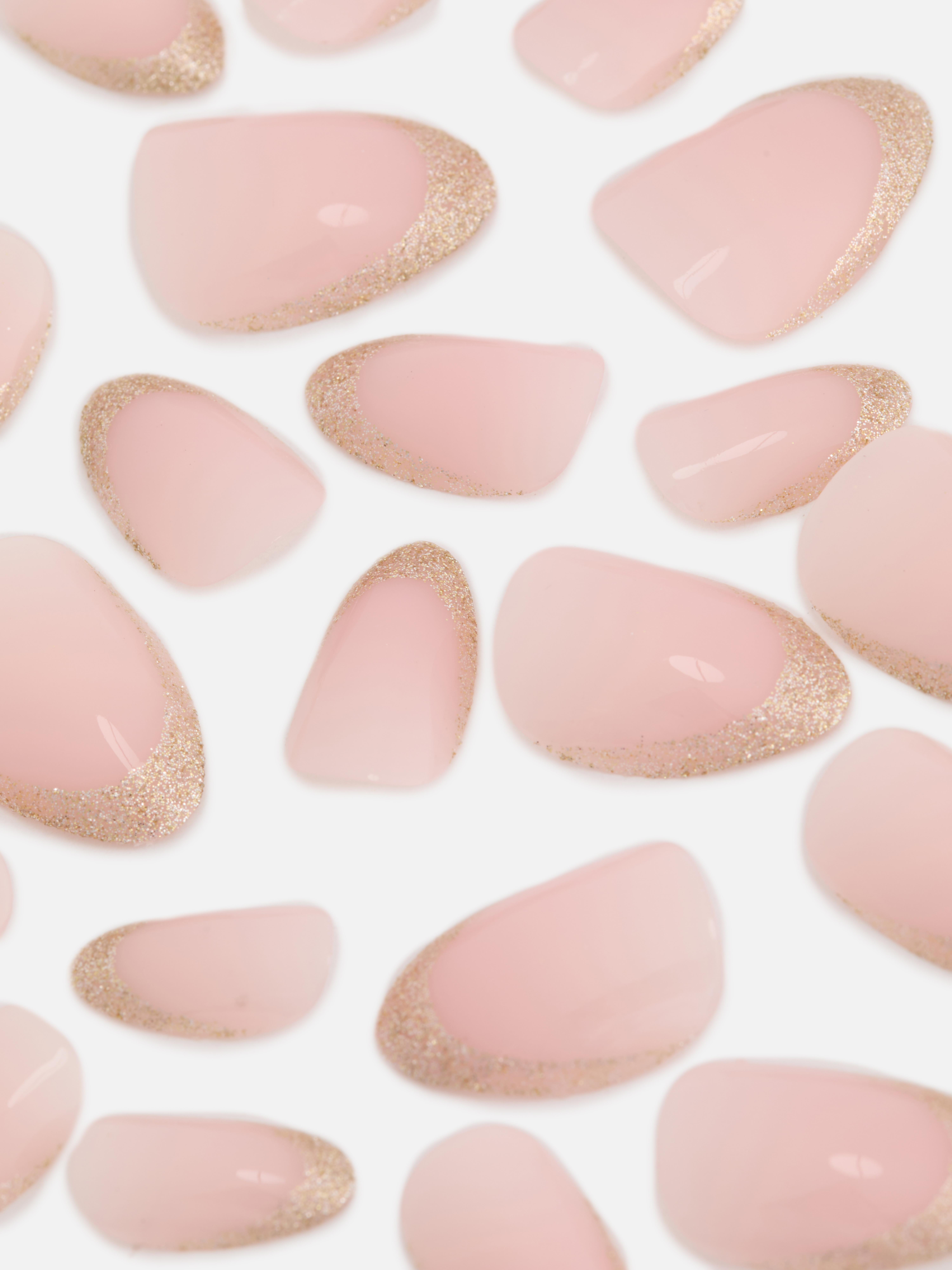 PS... Almond Gloss Faux Nails