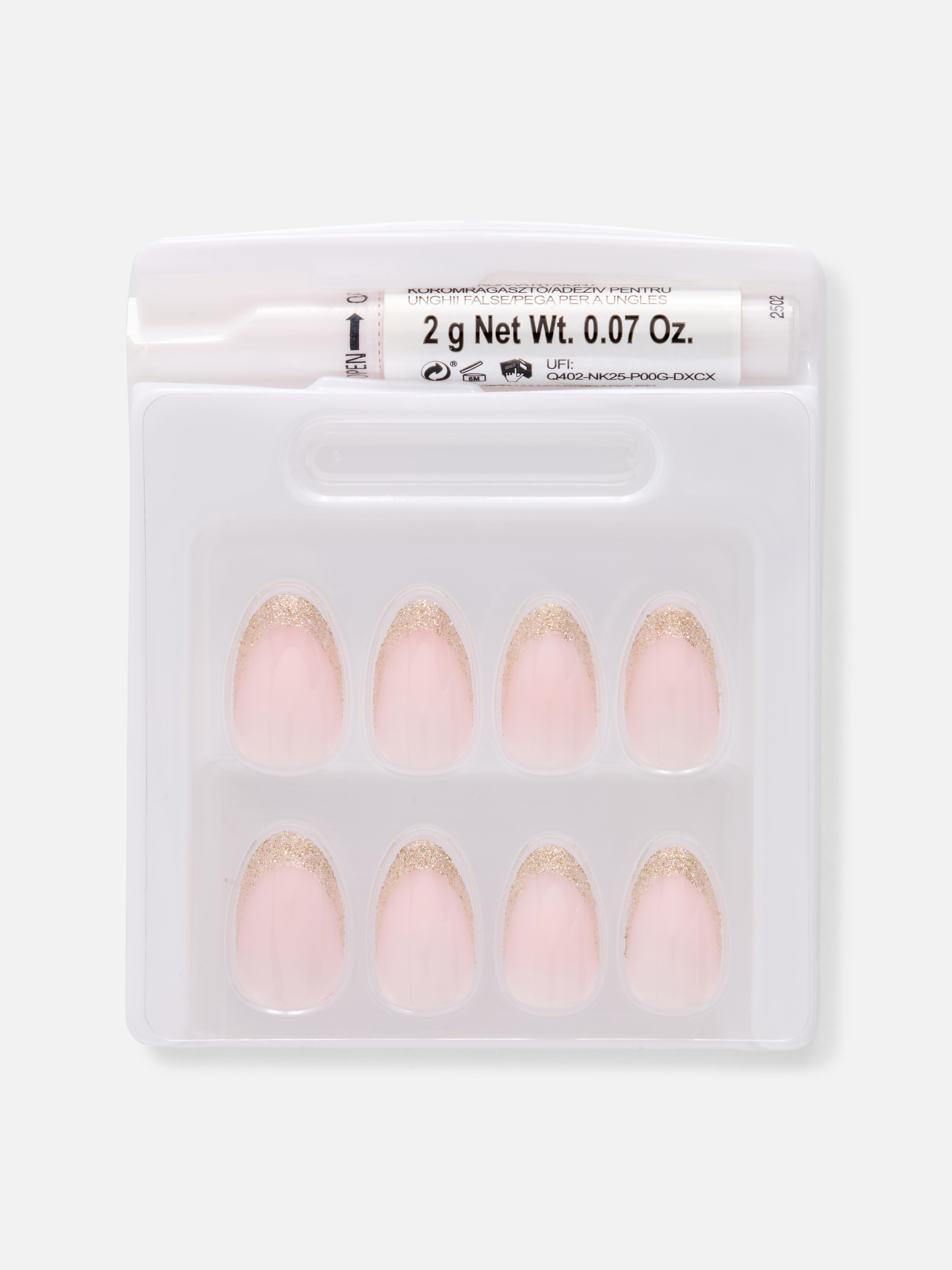 PS... Almond Gloss Faux Nails