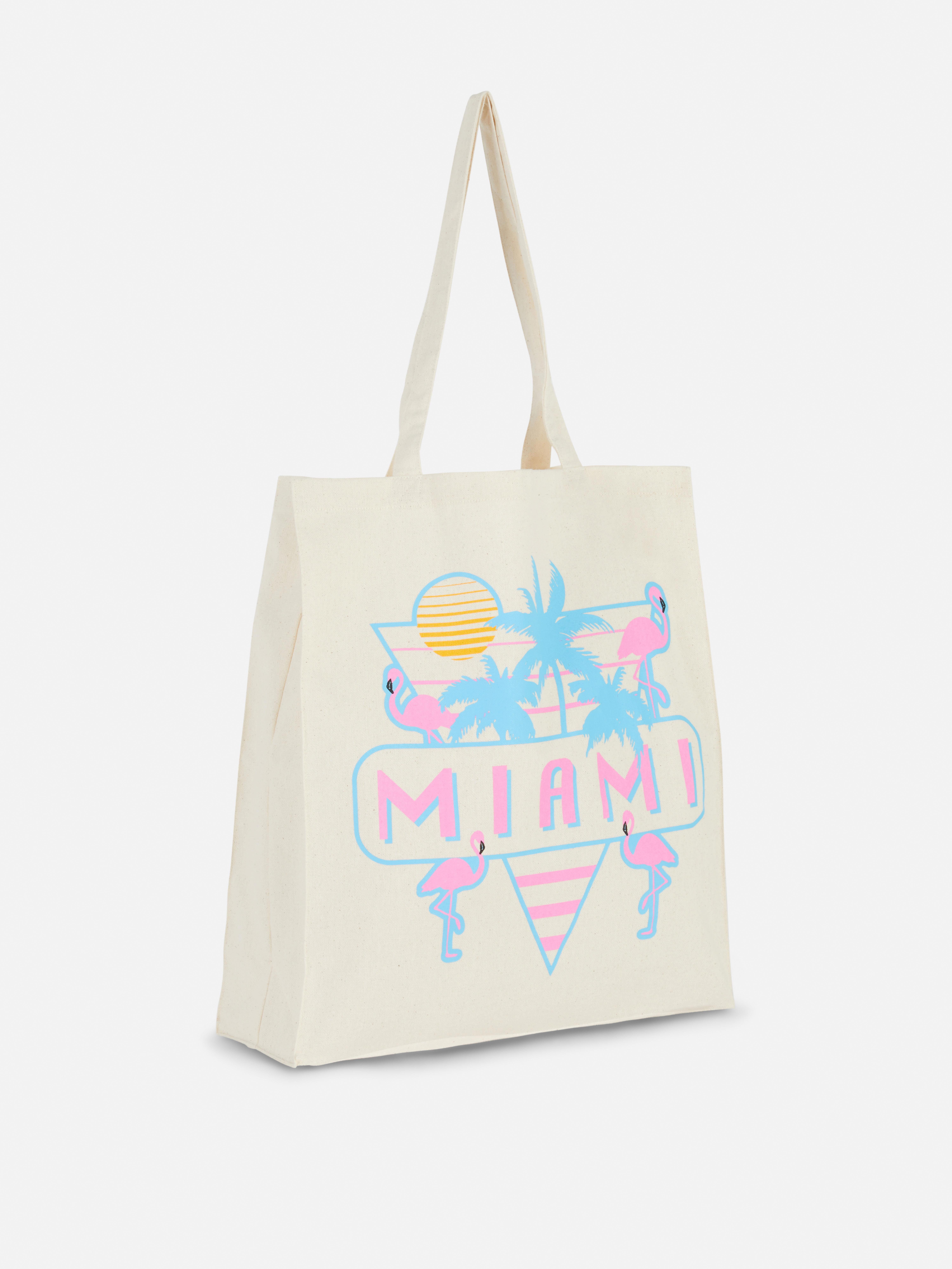 Cotton City Graphic Tote Bag
