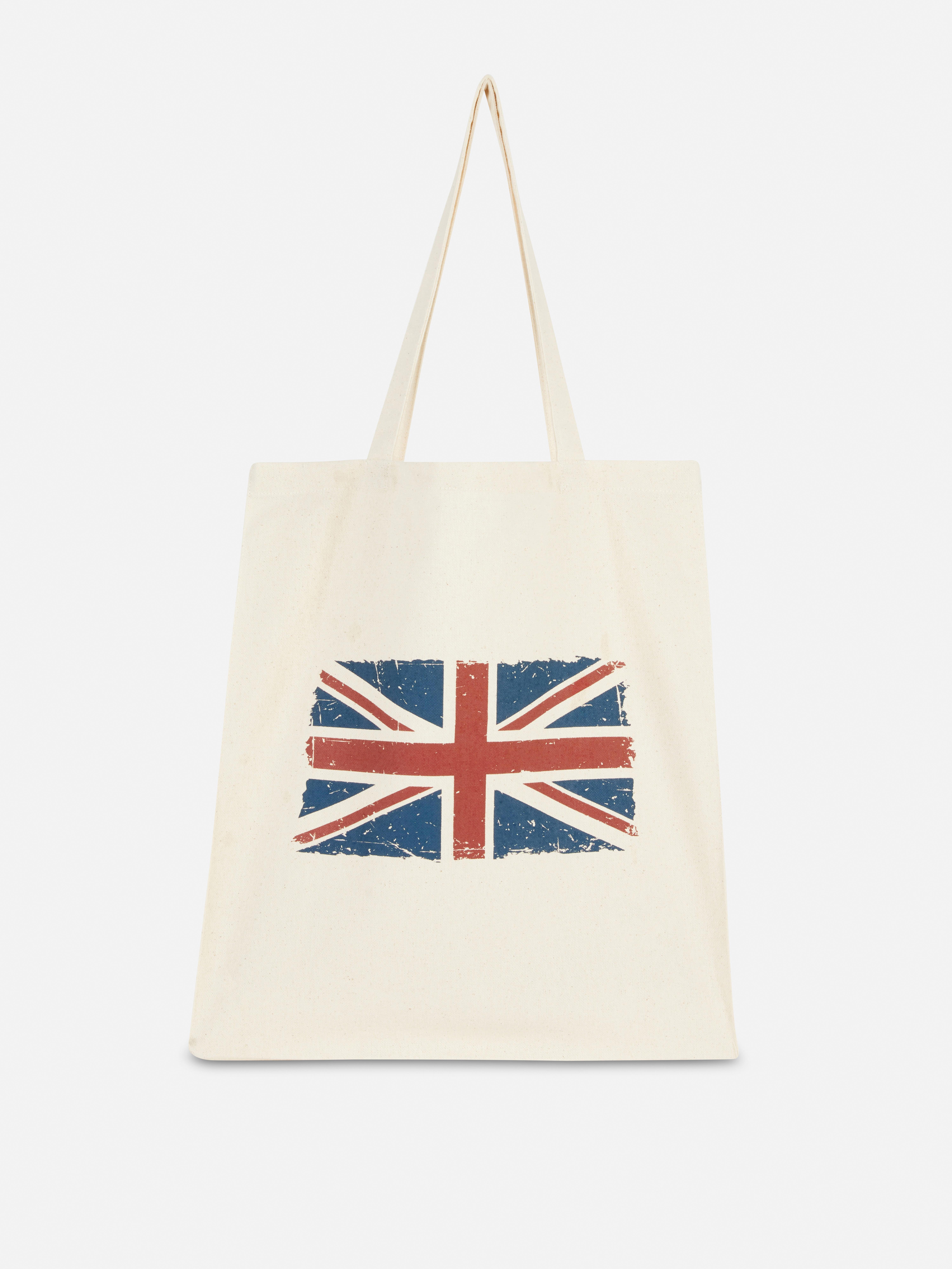 Cotton City Graphic Tote Bag Dark Blue