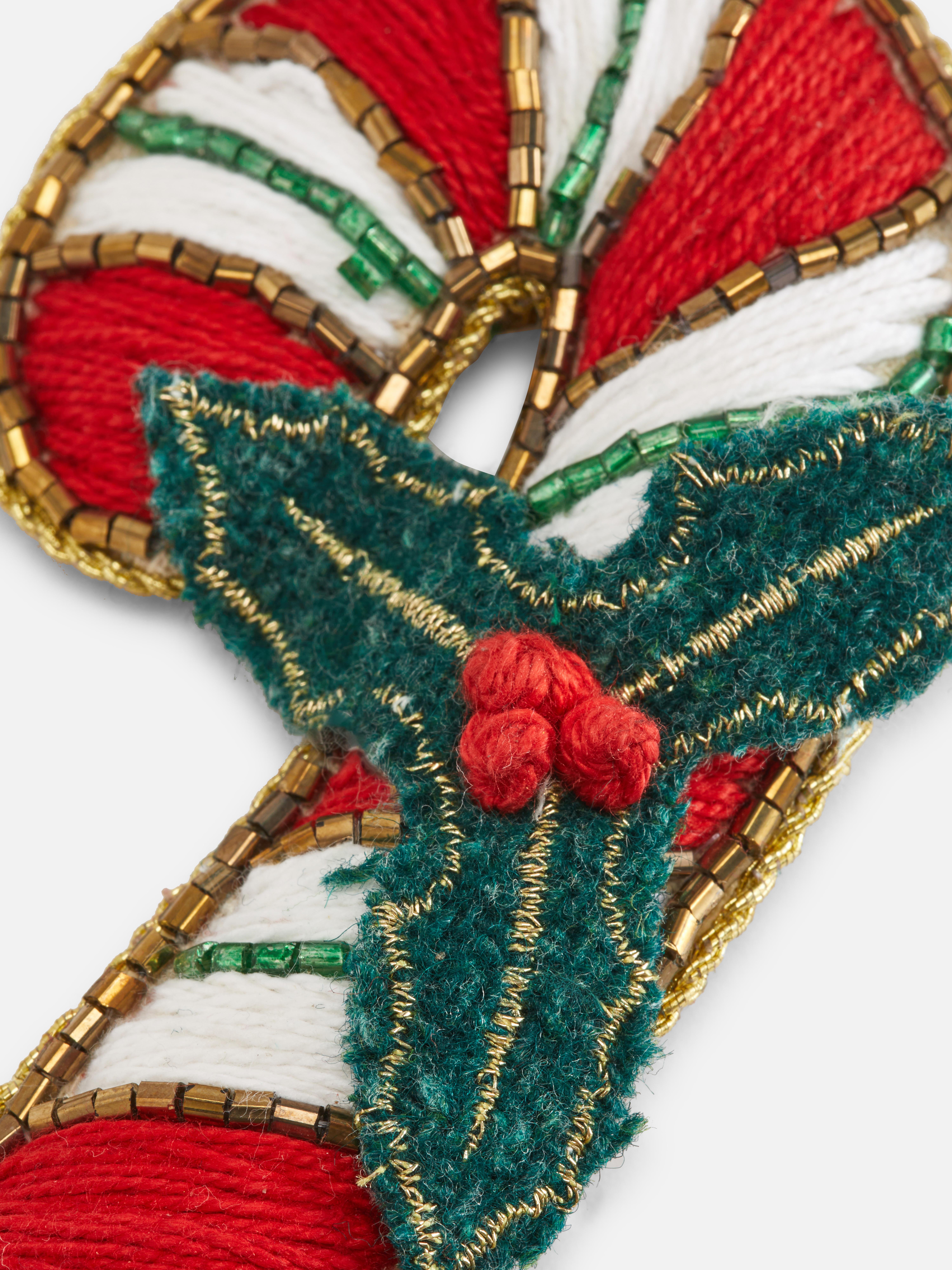 Beaded Hanging Christmas Decoration