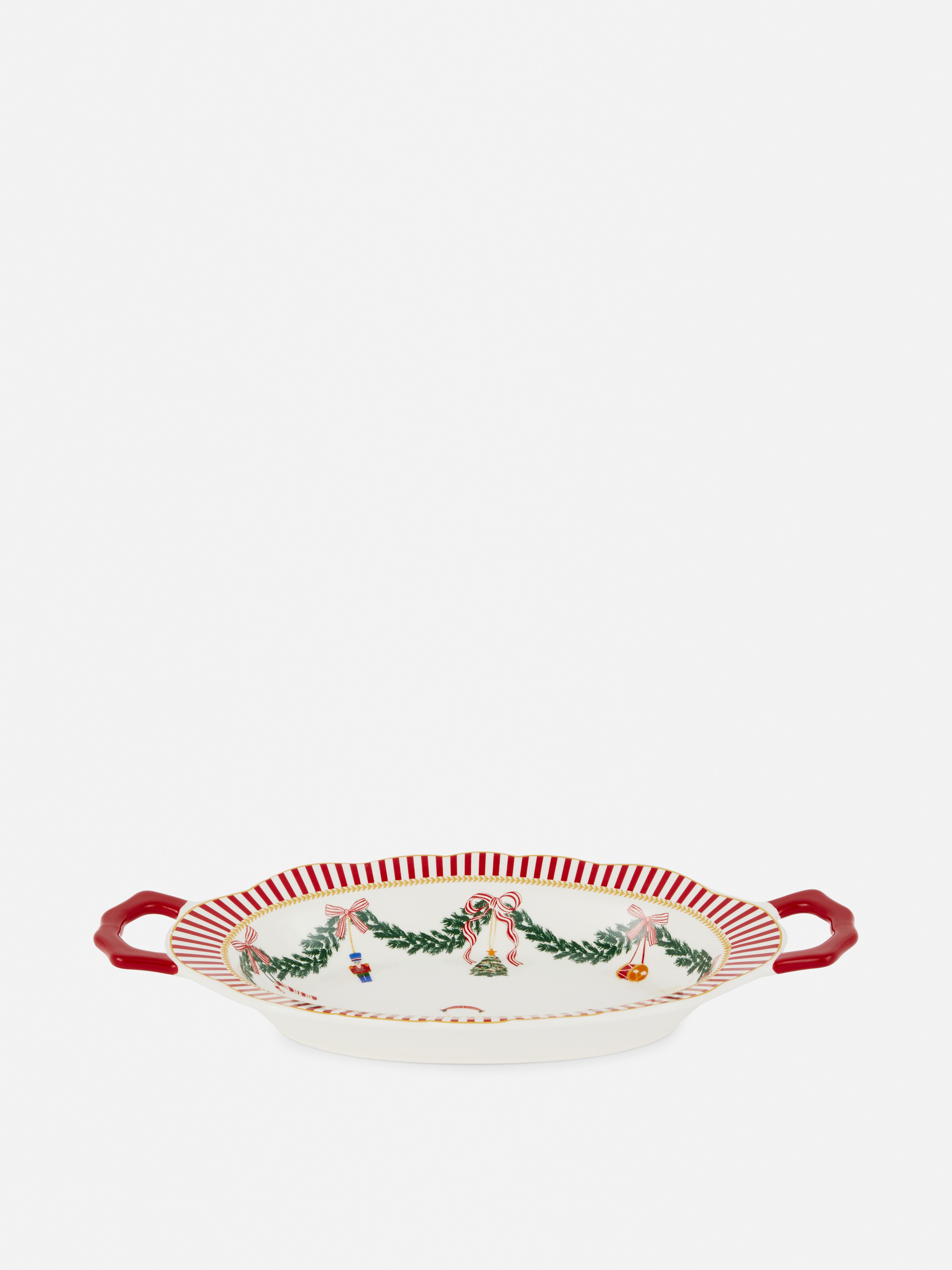 Large Christmas Serving Platter