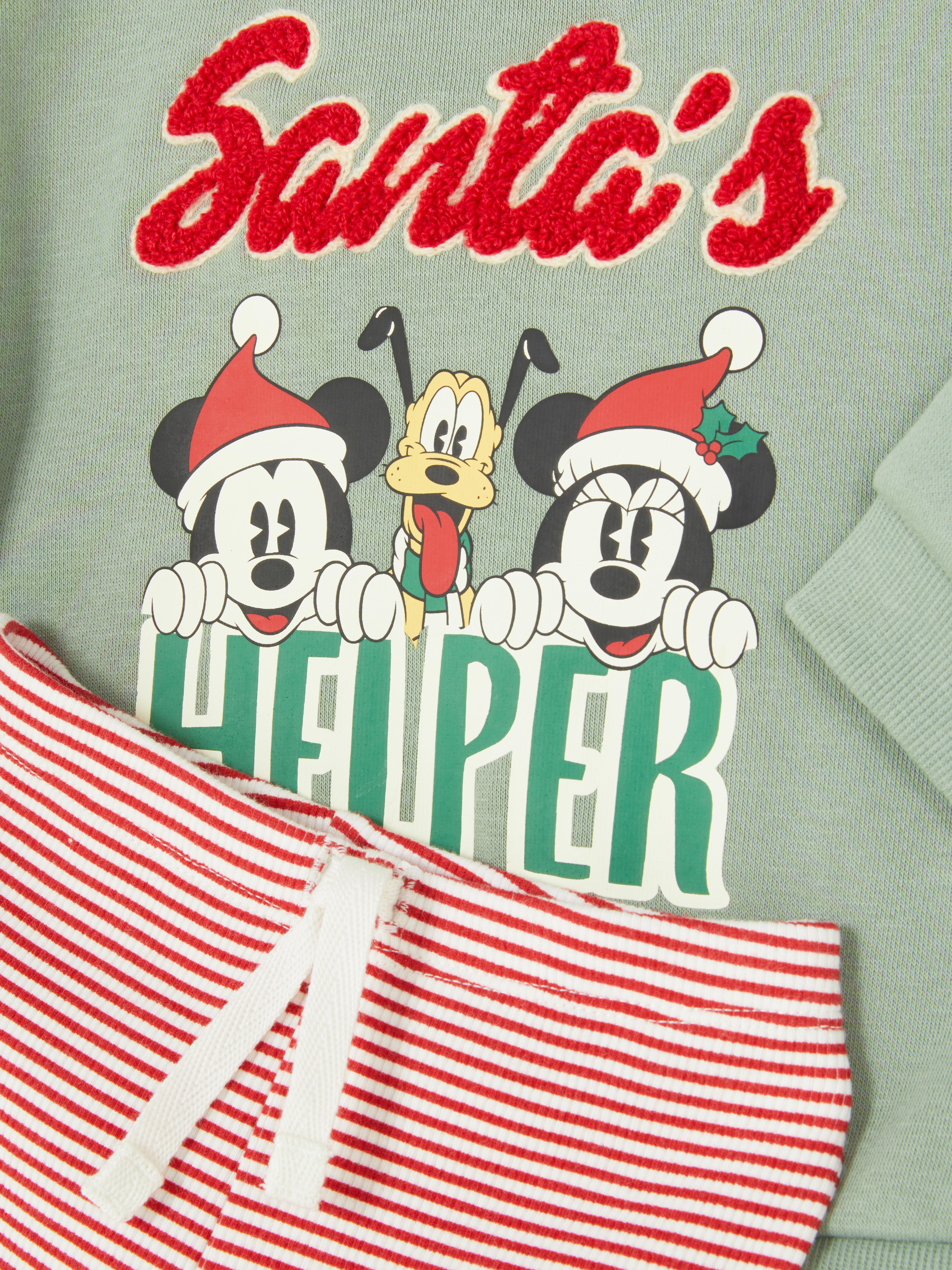 0-36mths | Disney’s Mickey Mouse and Friends Christmas Sweatshirt and Leggings Set