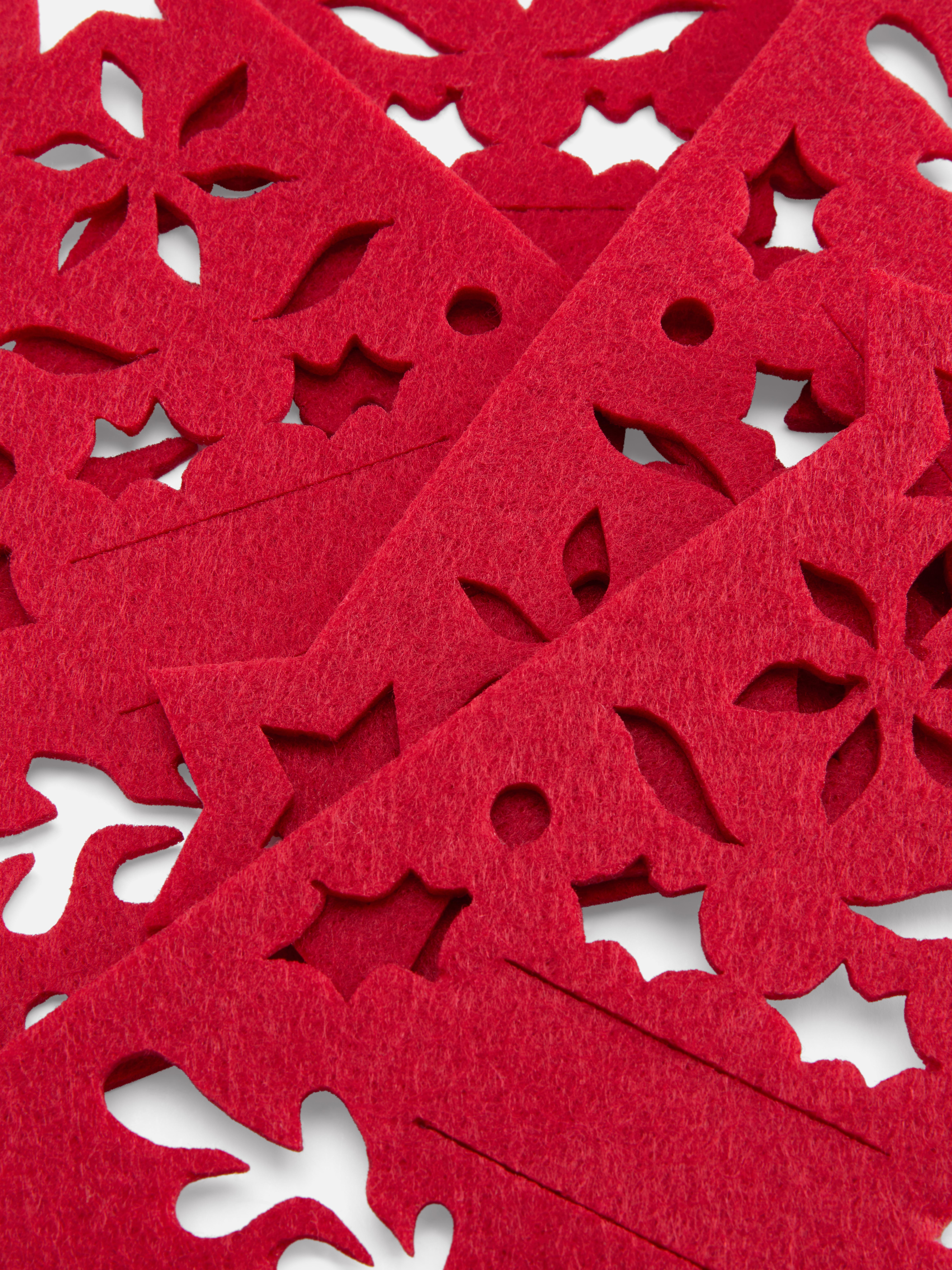 Felt Christmas Tree Cutlery Holder