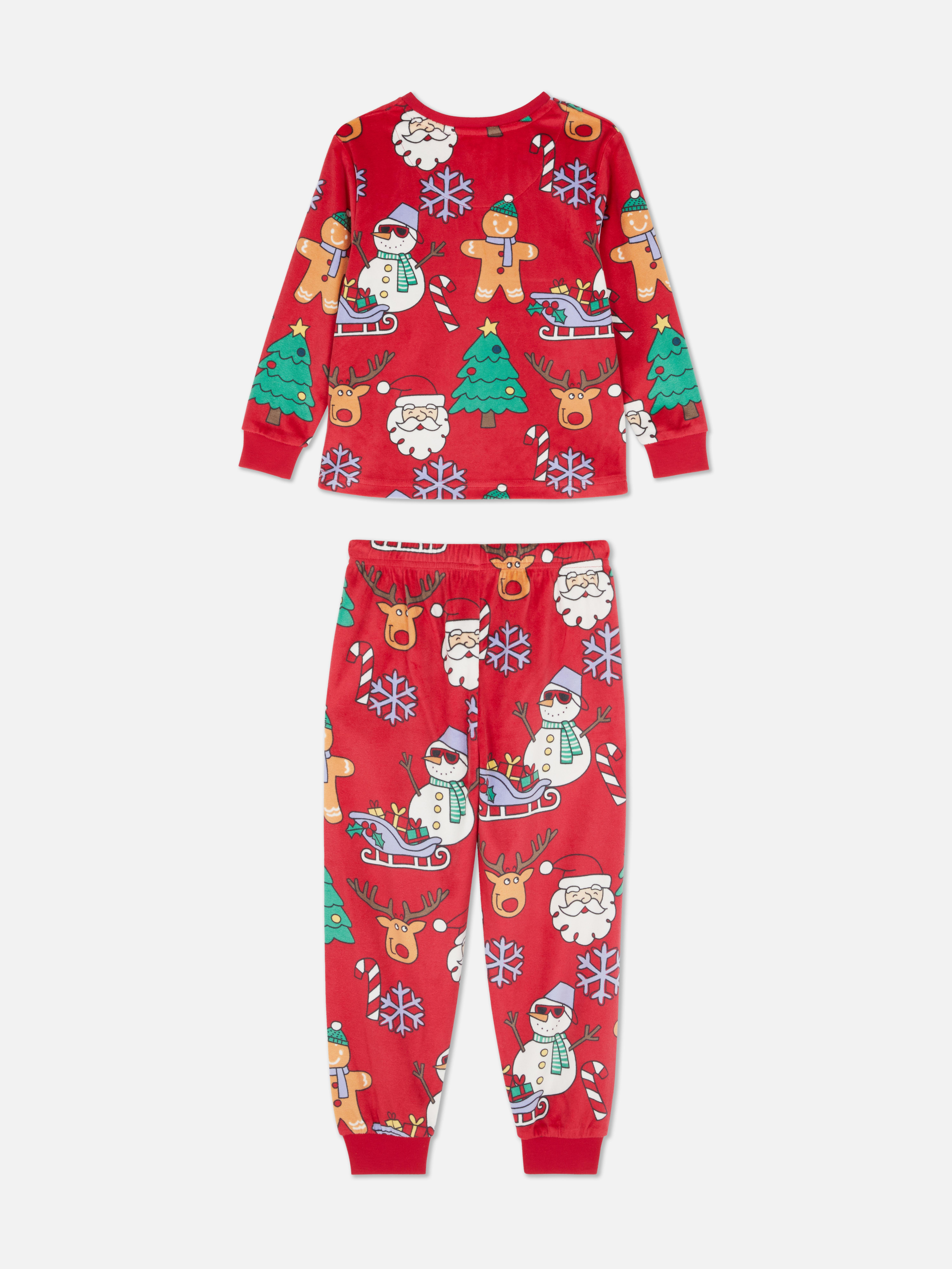 1.5-10yrs | Christmas Graphic Cozy Pajamas