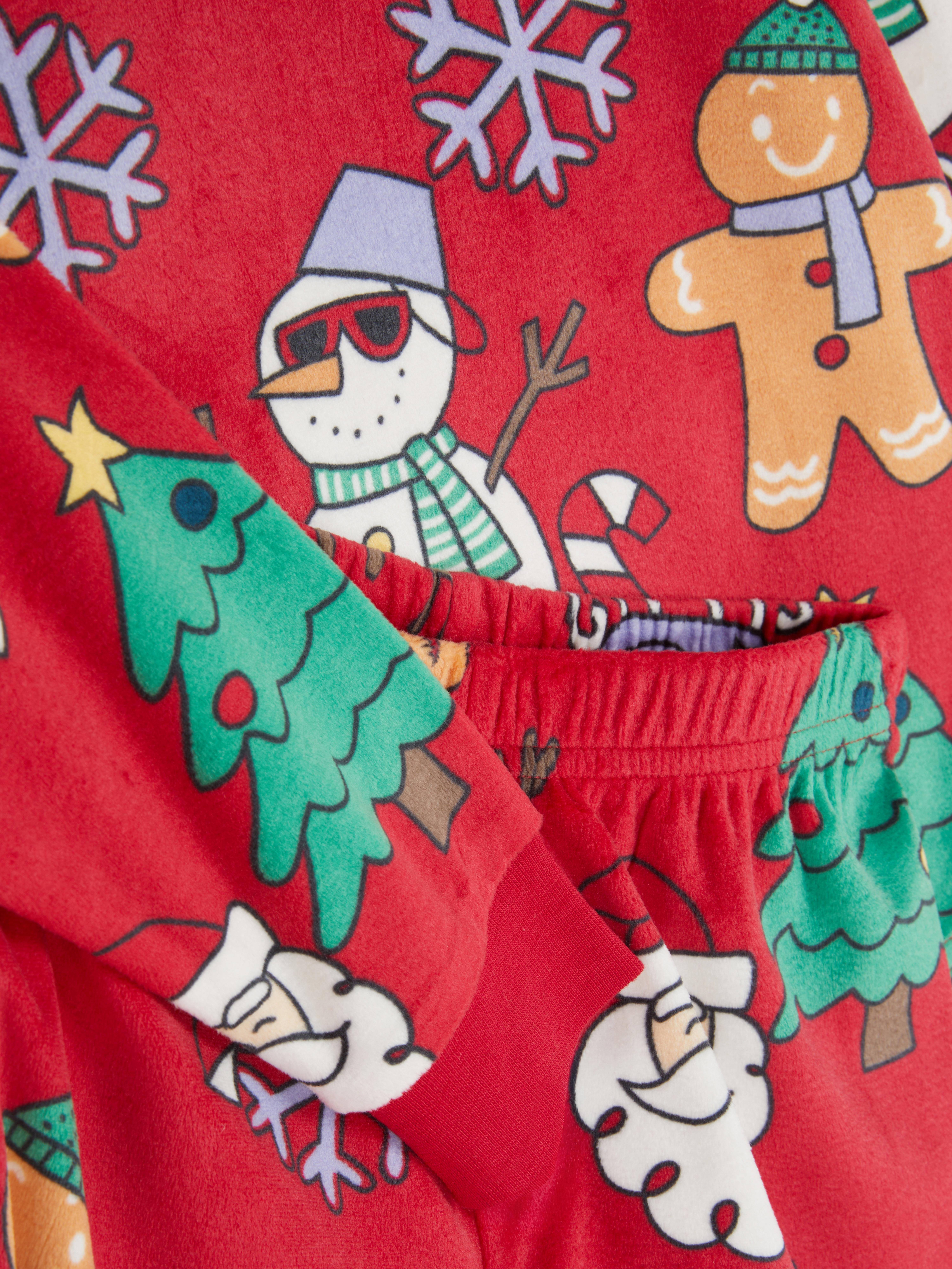 1.5-10yrs | Christmas Graphic Cozy Pajamas