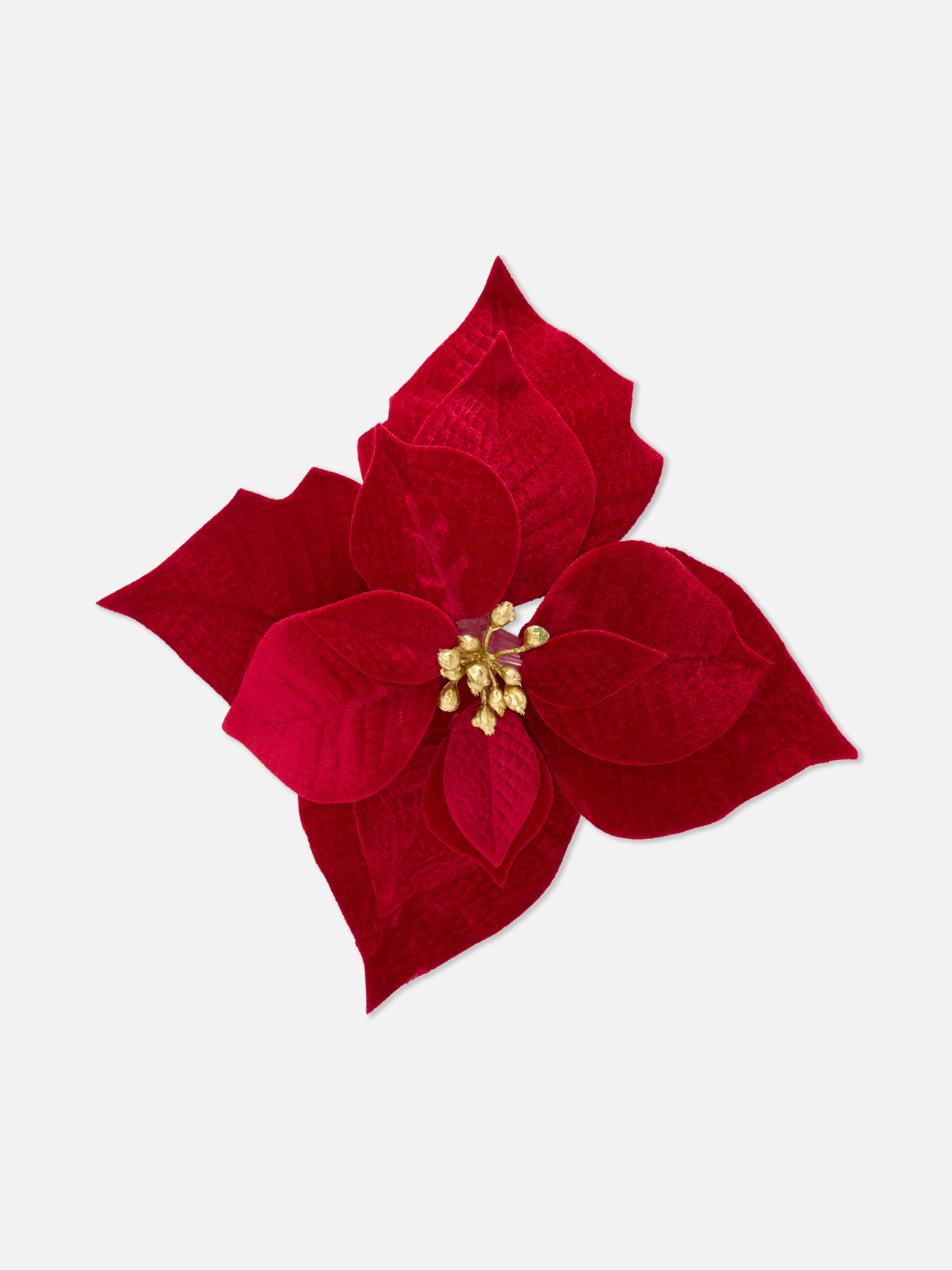Faux Poinsettia Faux Poinsettia Decoration