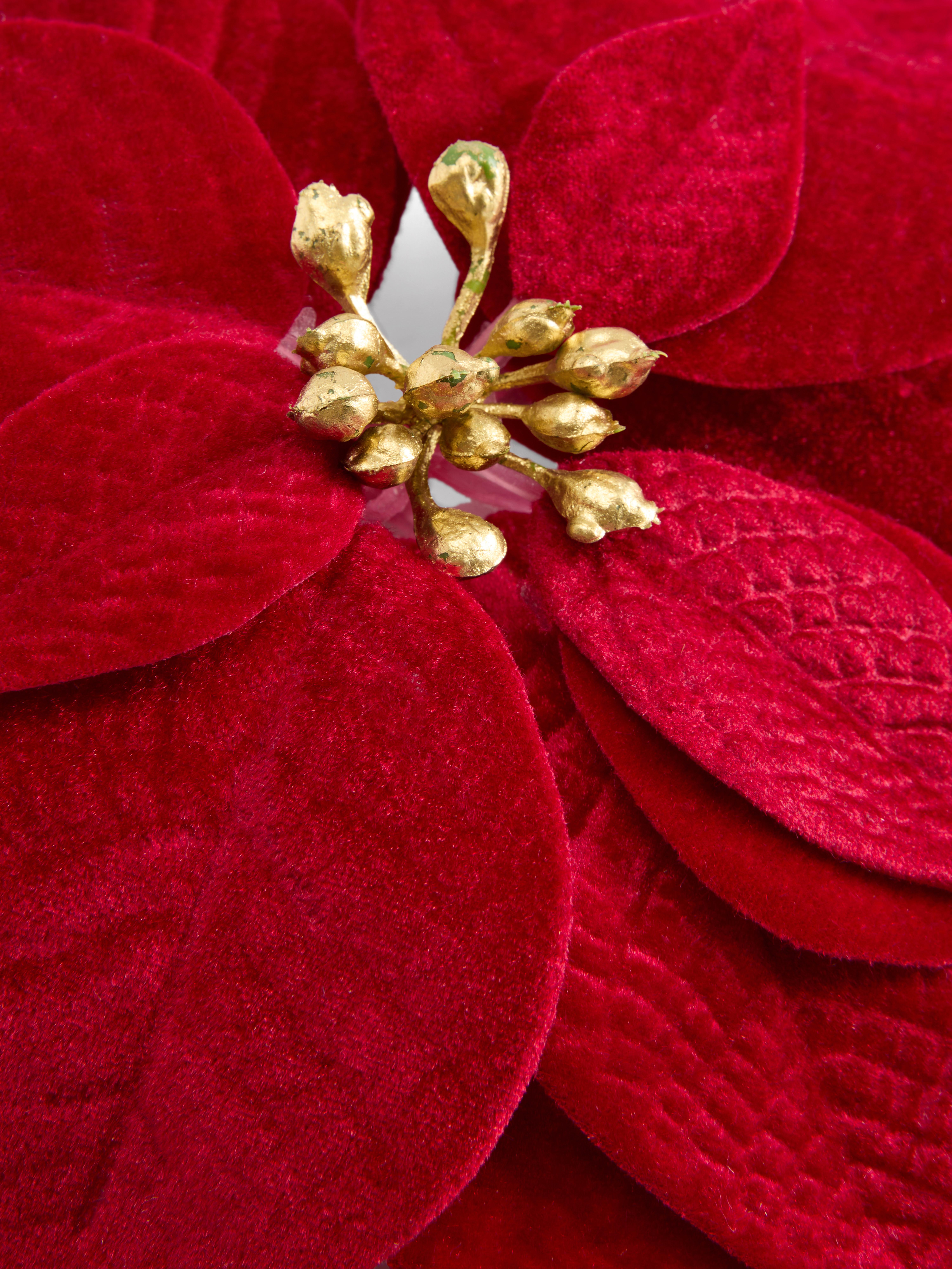 Faux Poinsettia Faux Poinsettia Decoration