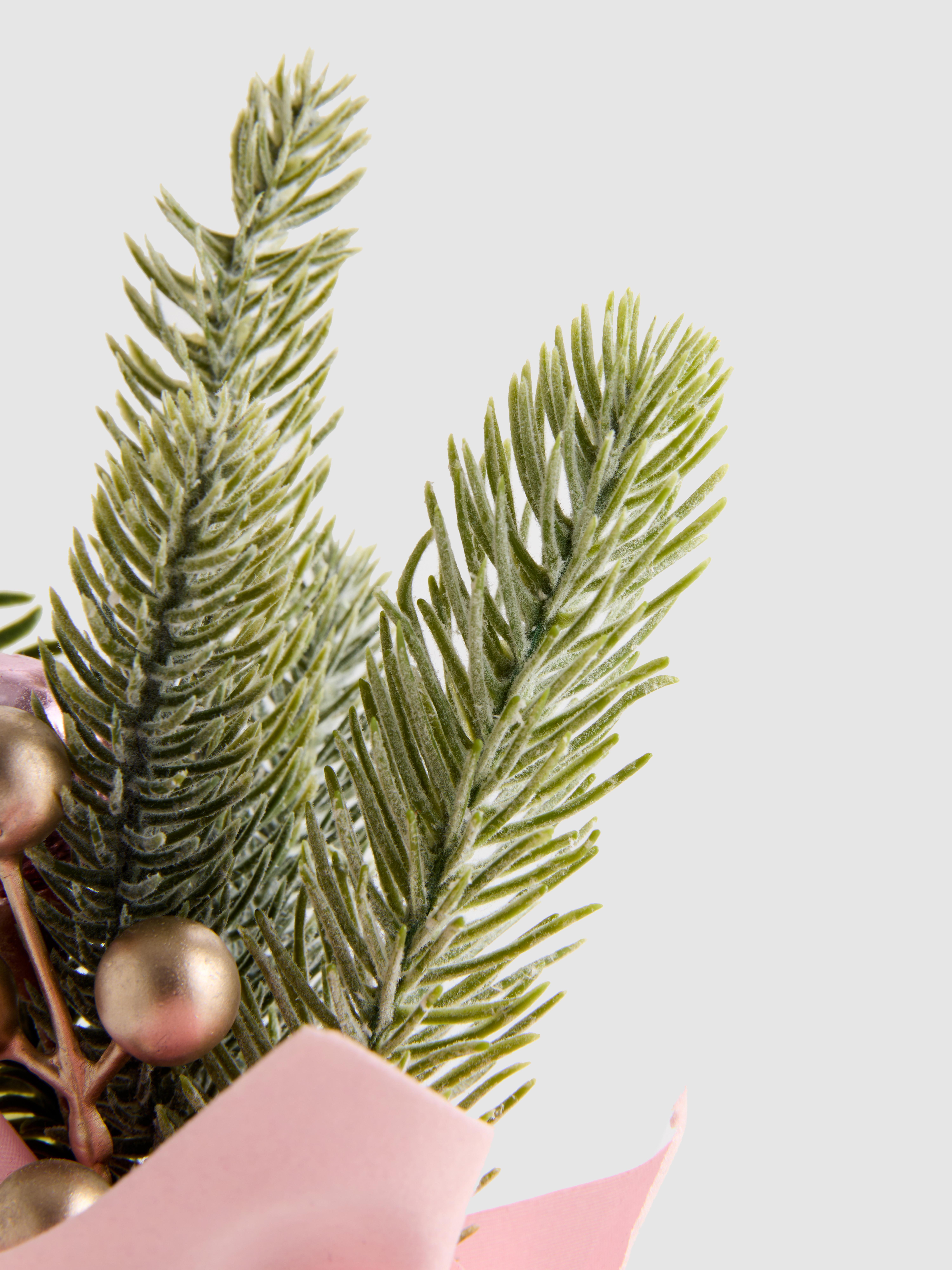 Faux Pine Festive Floral Display