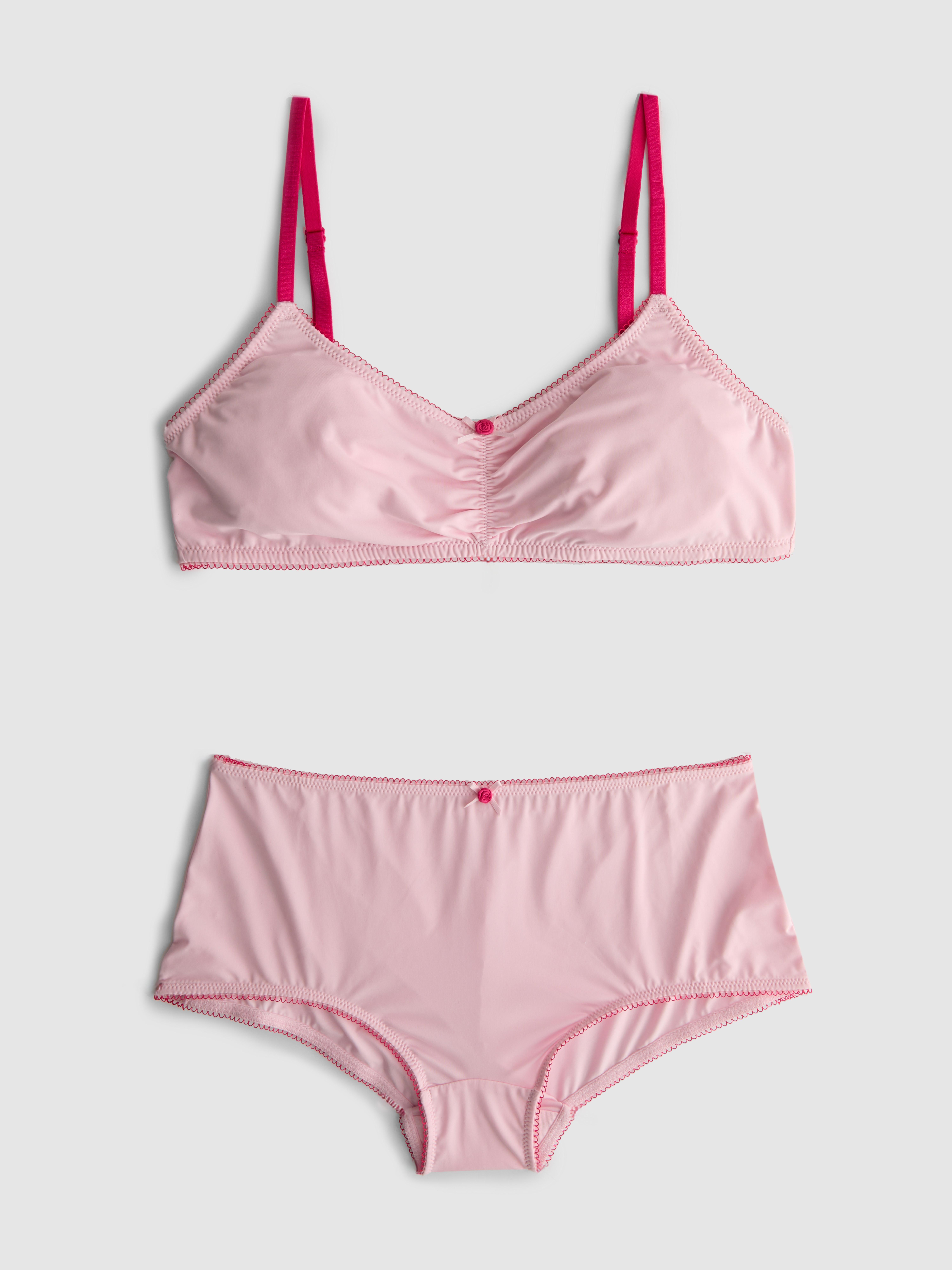 Ondergoedset met bralette met U-hals