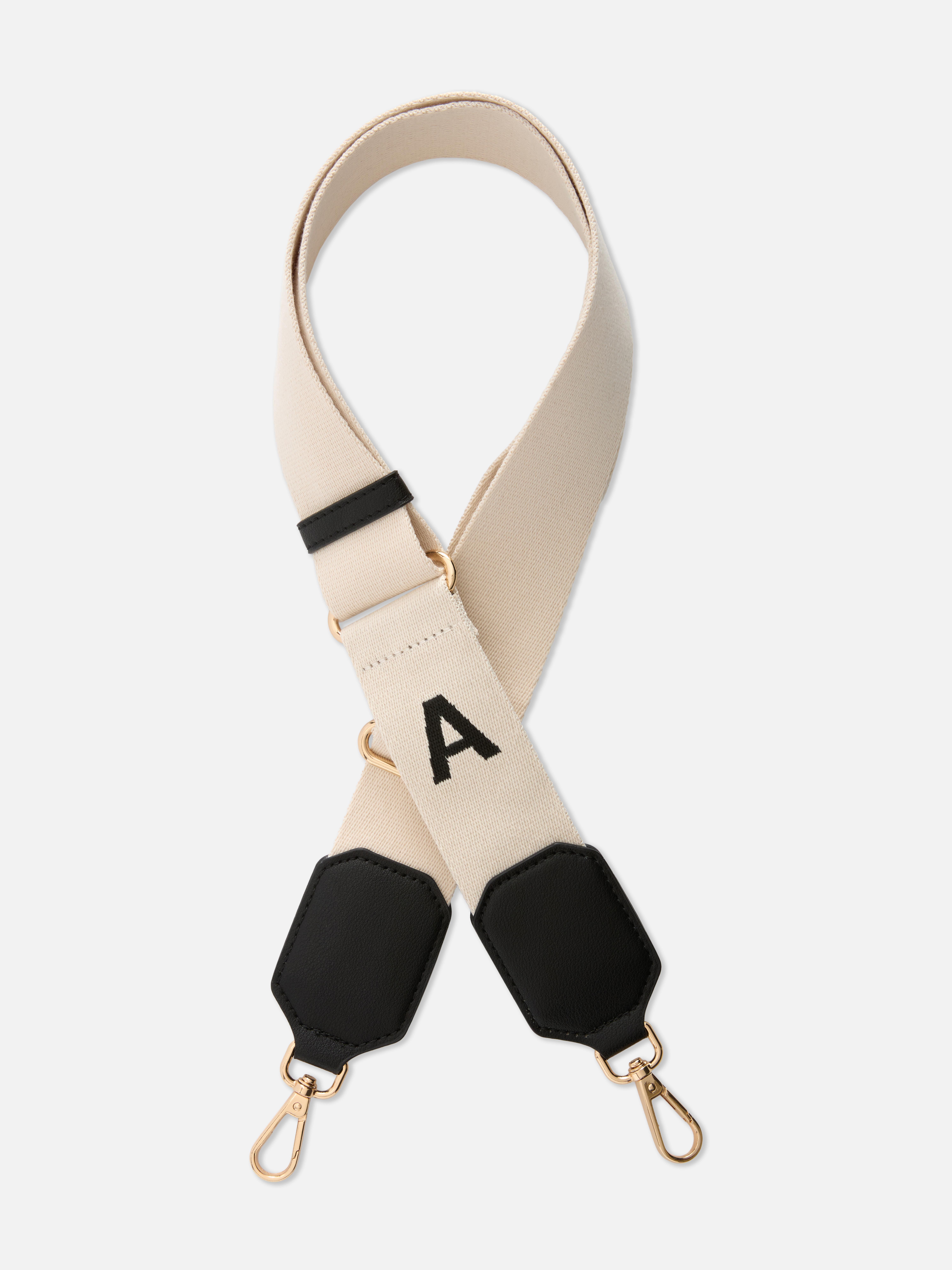 Adjustable Initial Bag Strap