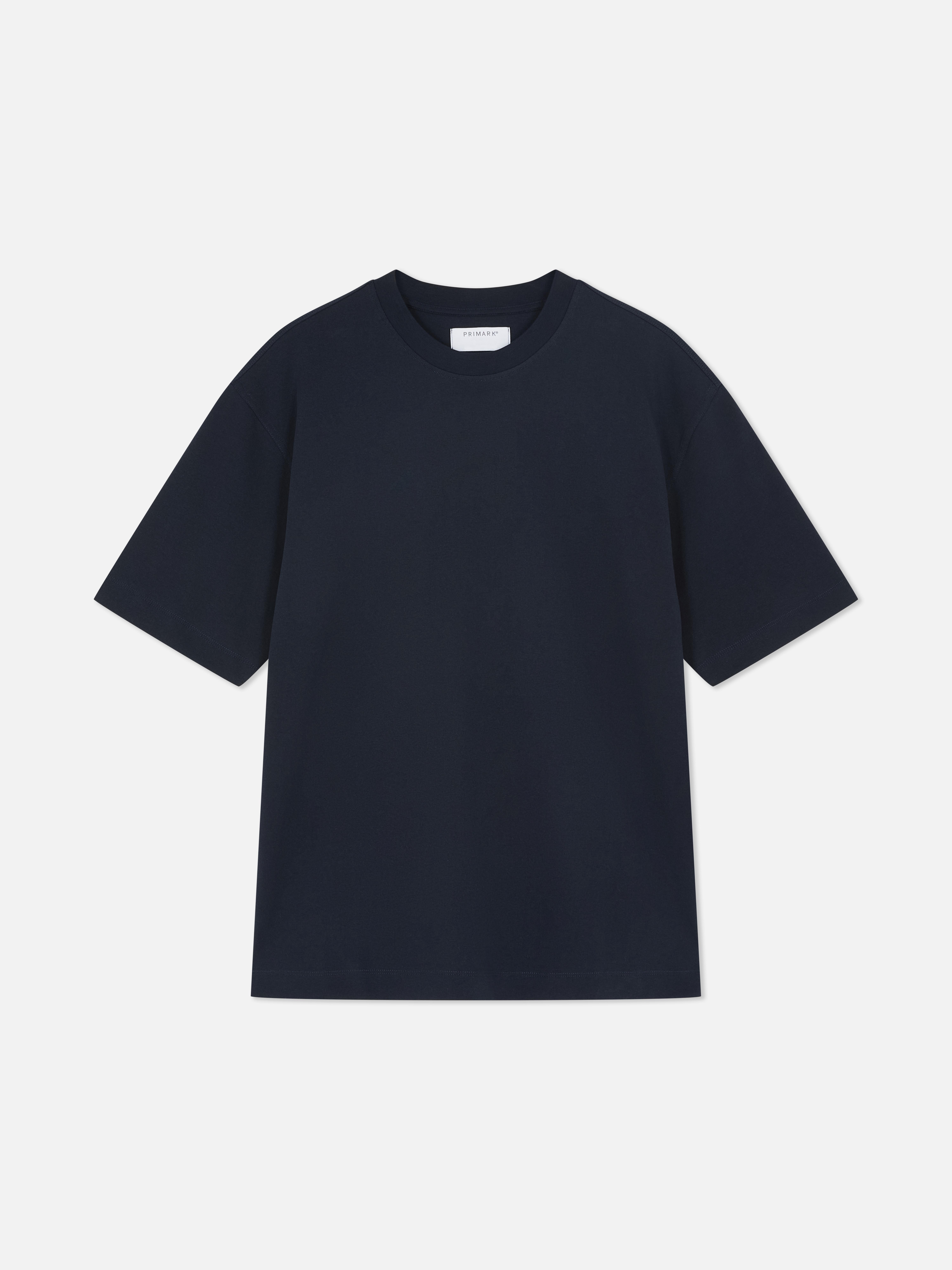 Kurzärmeliges T-Shirt in Blockfarben