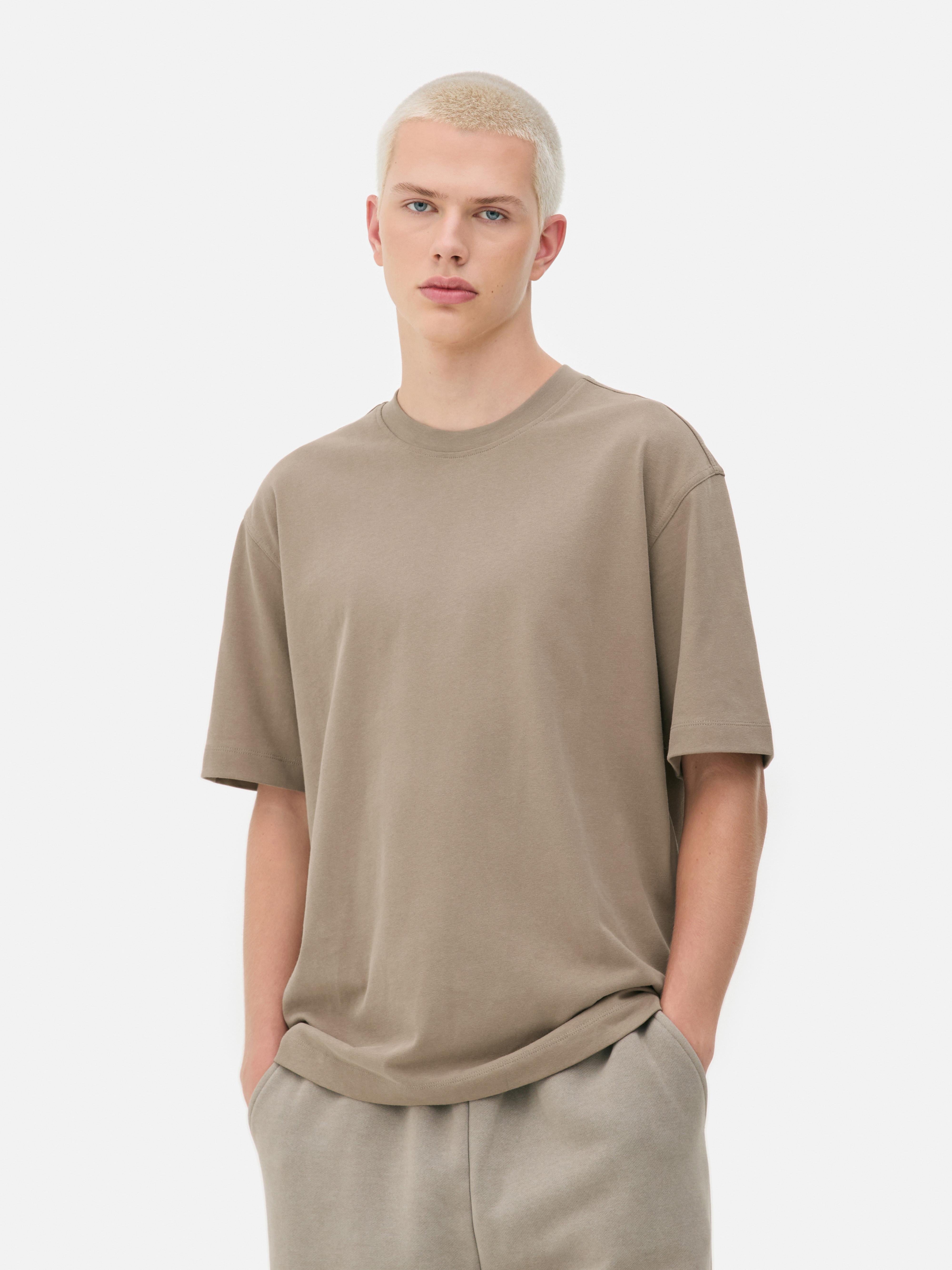Kurzärmeliges T-Shirt in Blockfarben