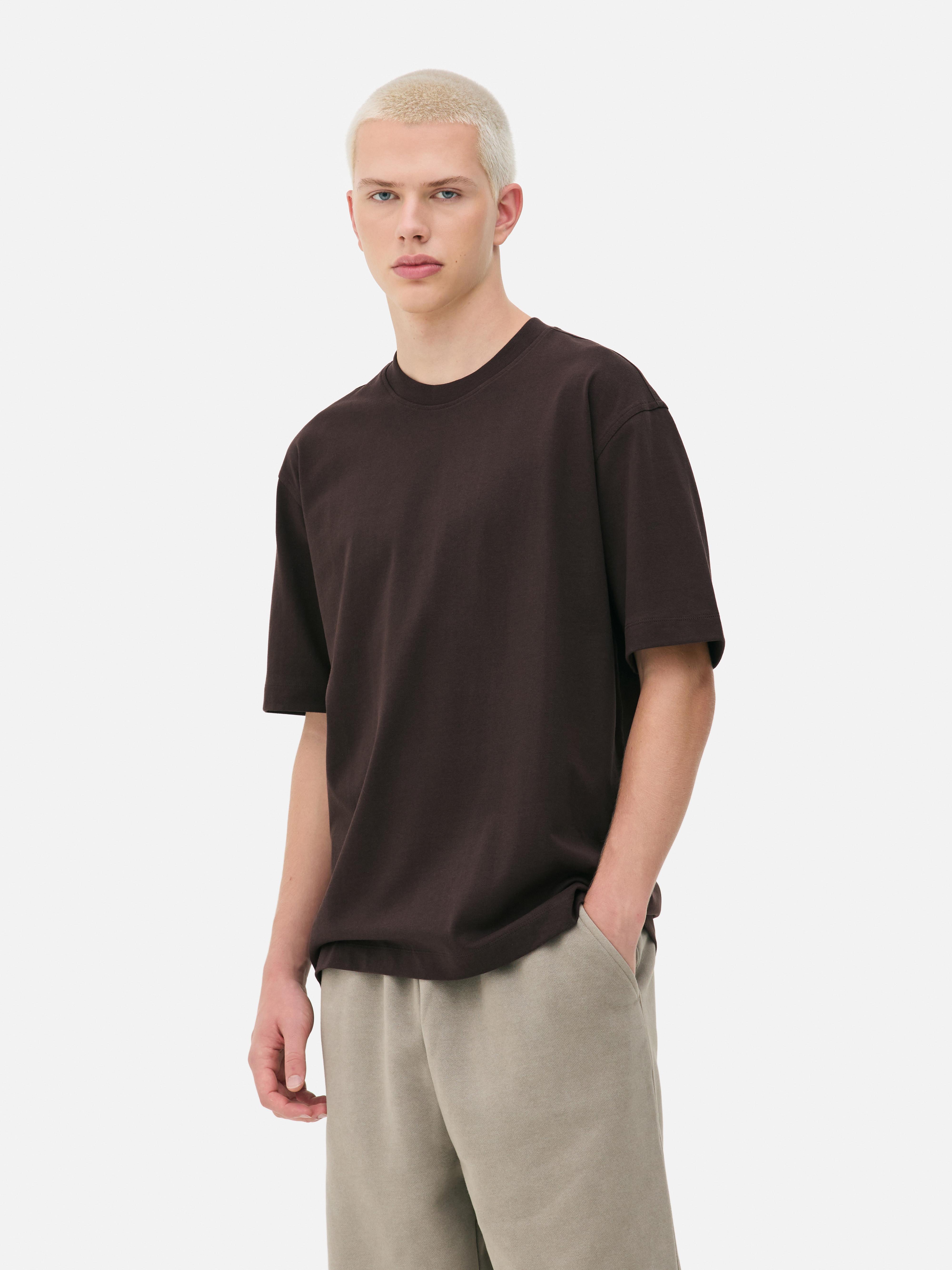 Kurzärmeliges T-Shirt in Blockfarben