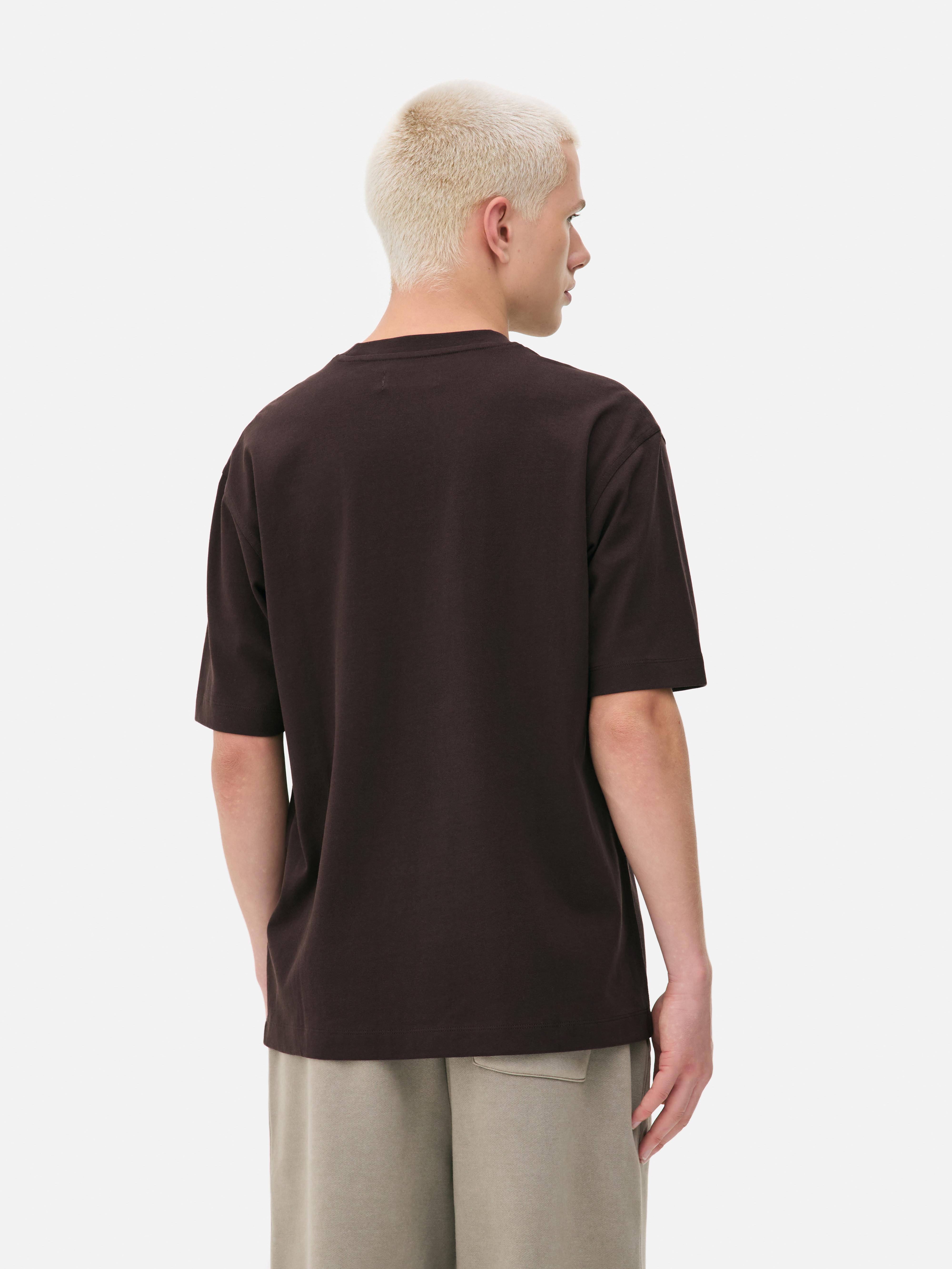 Kurzärmeliges T-Shirt in Blockfarben