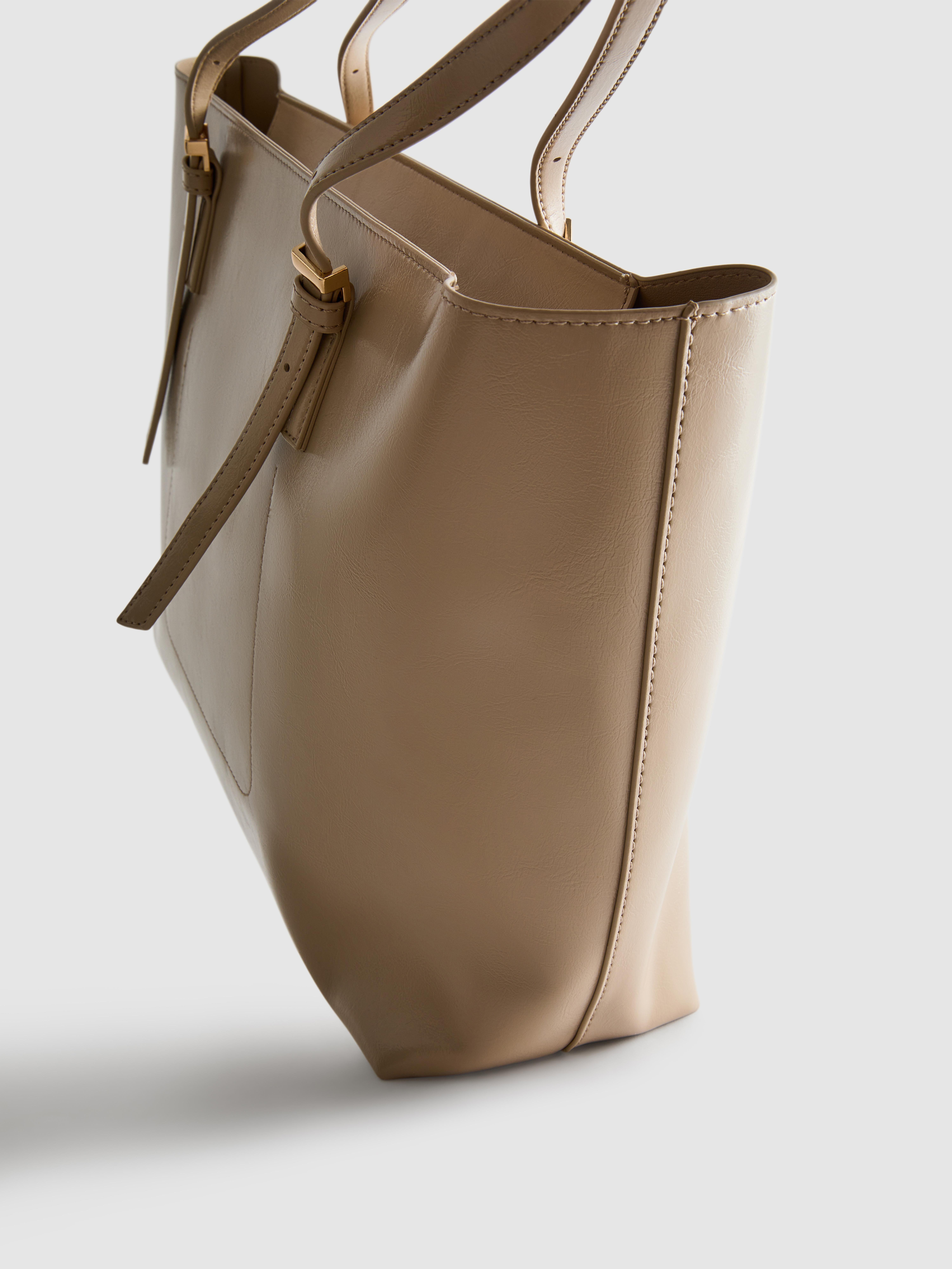 Women's Taupe High Shine Shoppe