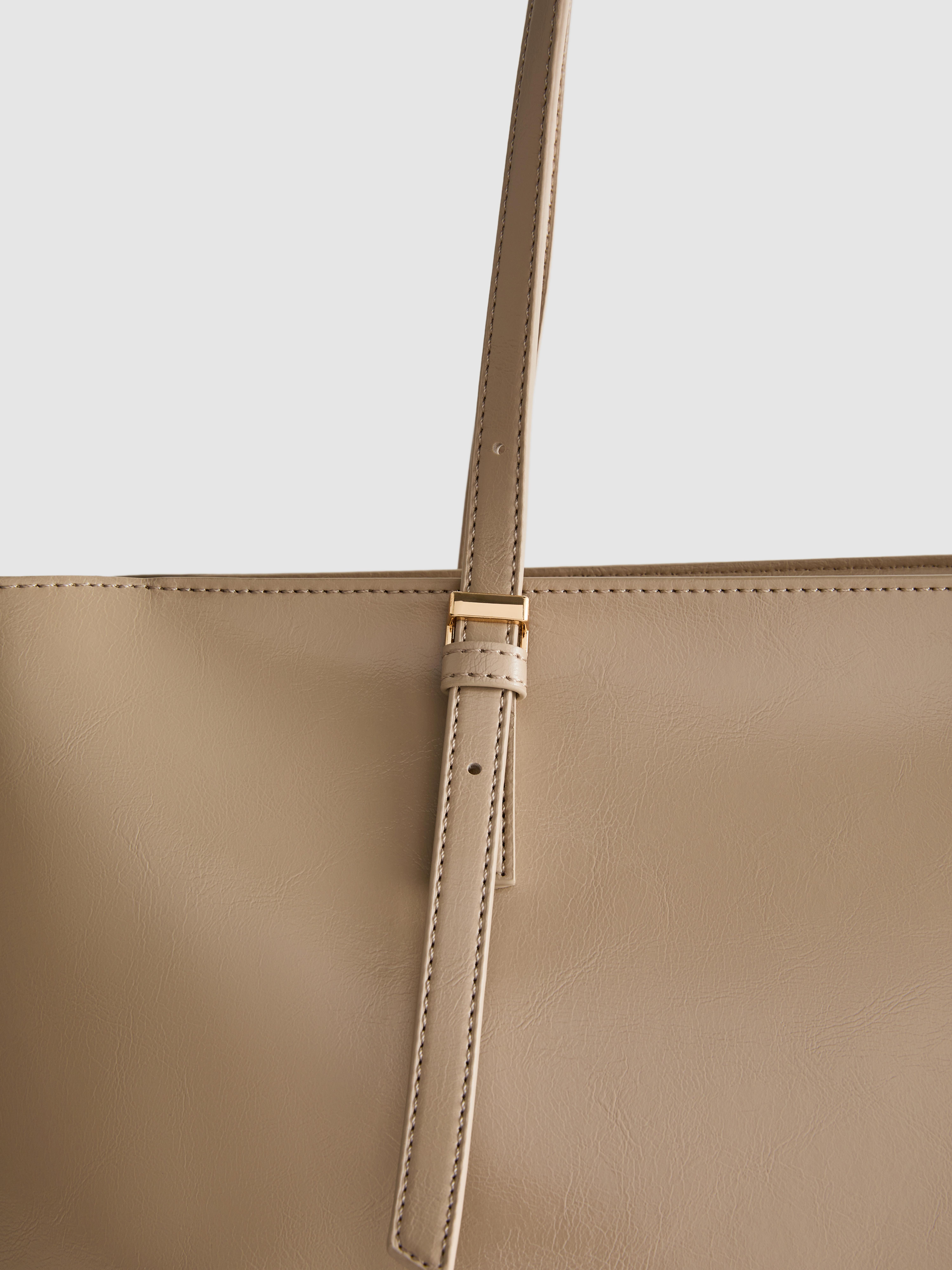 Women's Taupe High Shine Shoppe