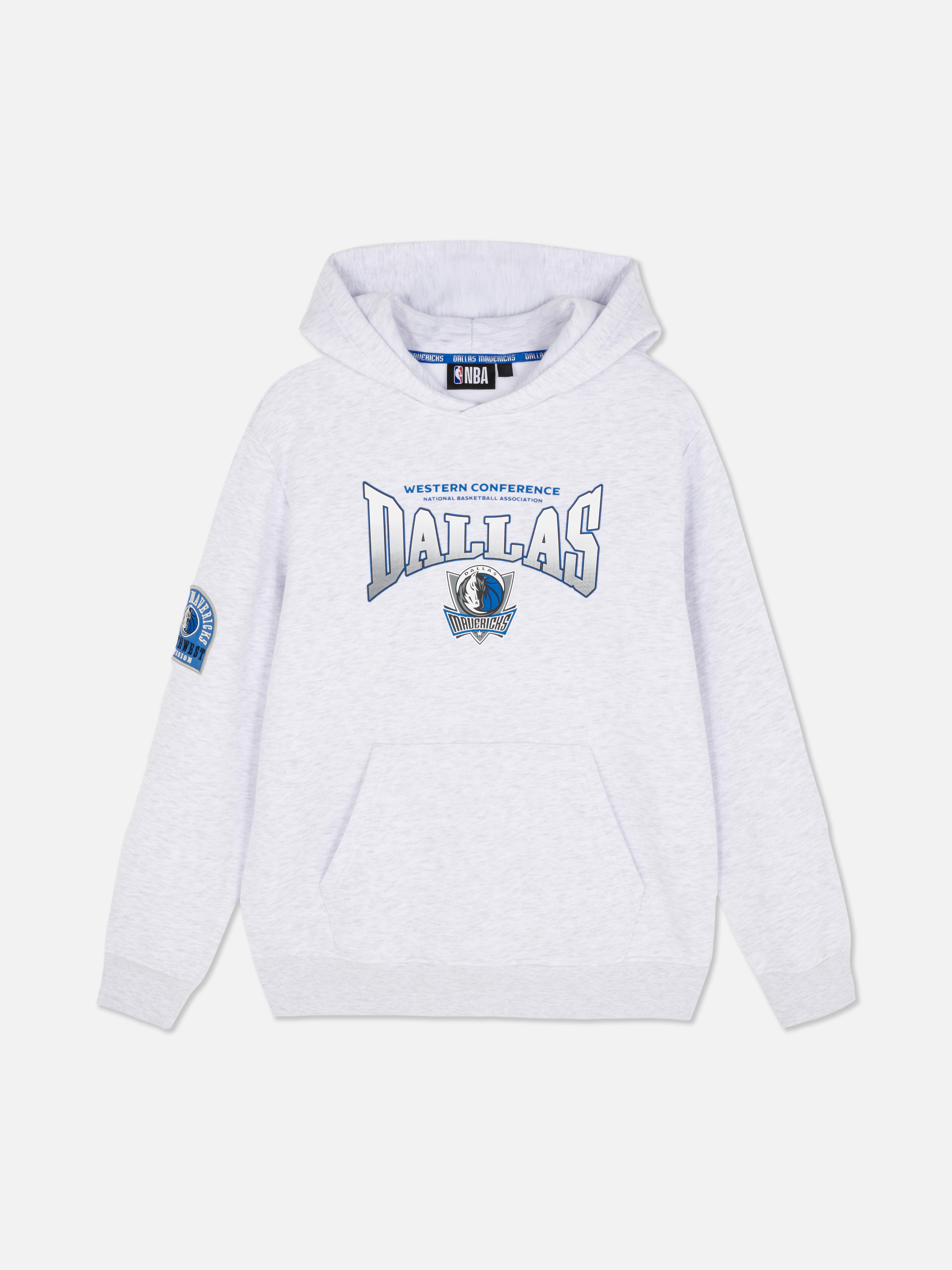 Men's;Women's;Unisex Gray Heather NBA Dallas Mavericks Hoodie