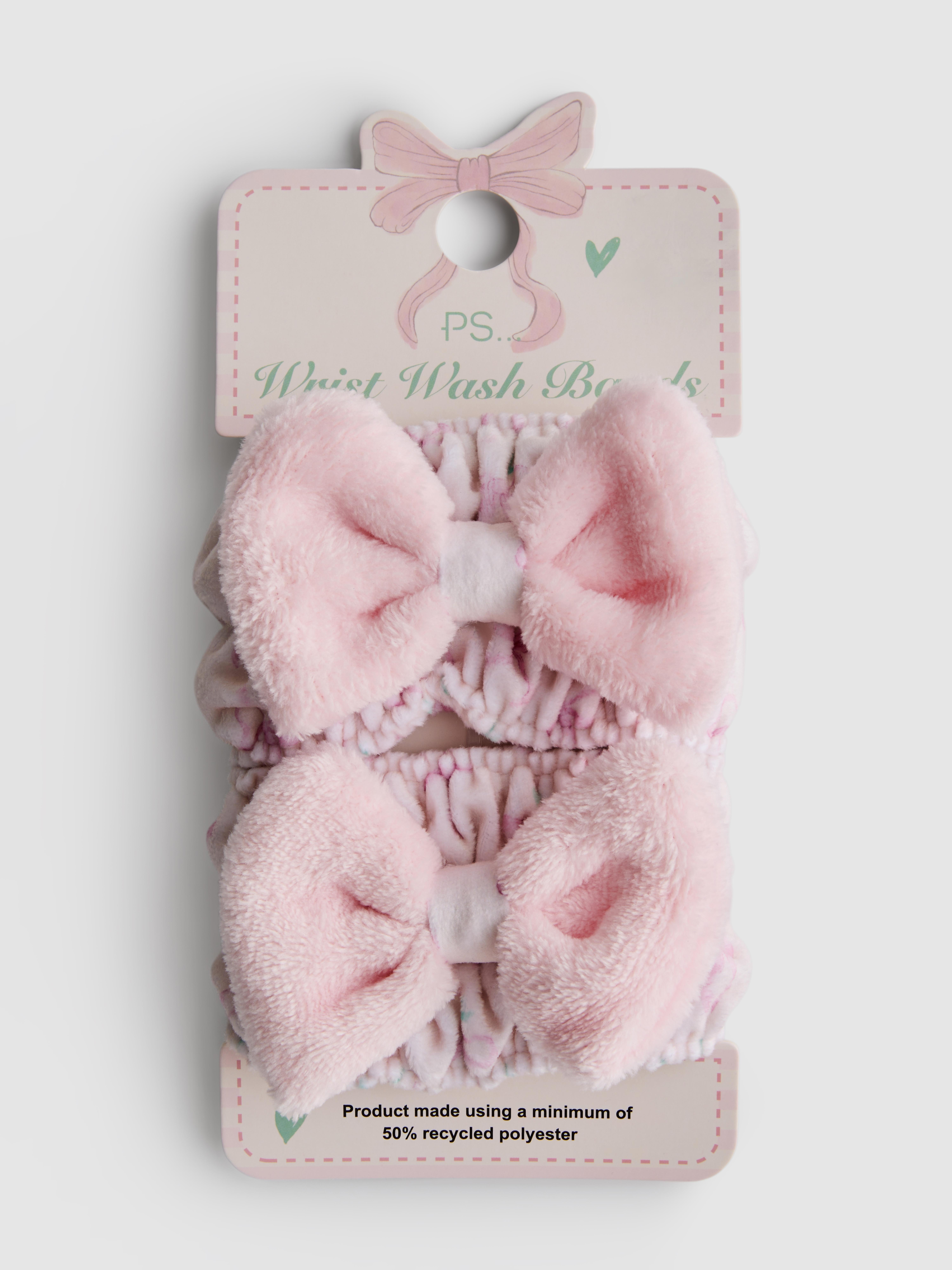 PS... Bow Wrist Washbands