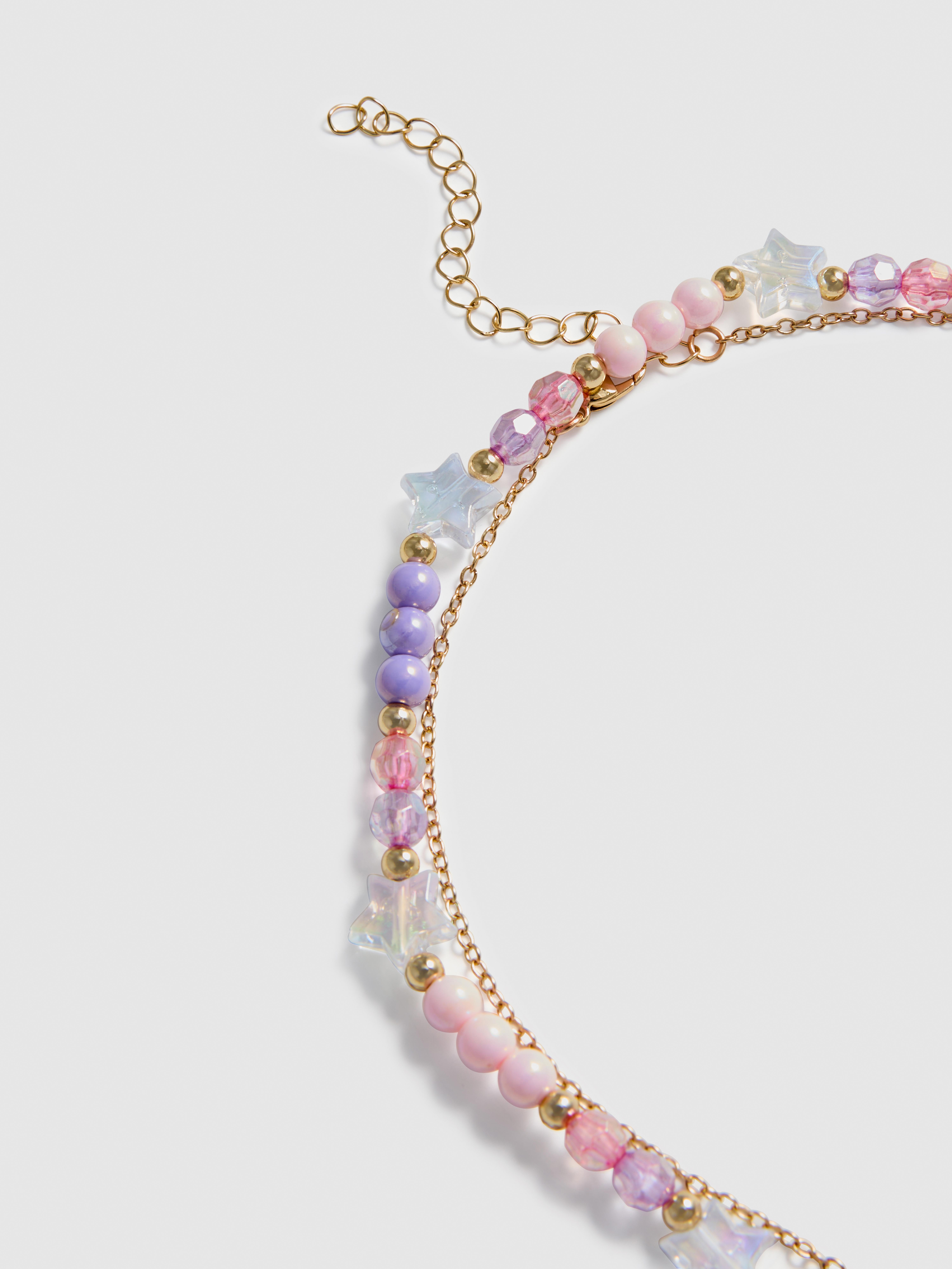 Vrstvený náhrdelník s iniciálou