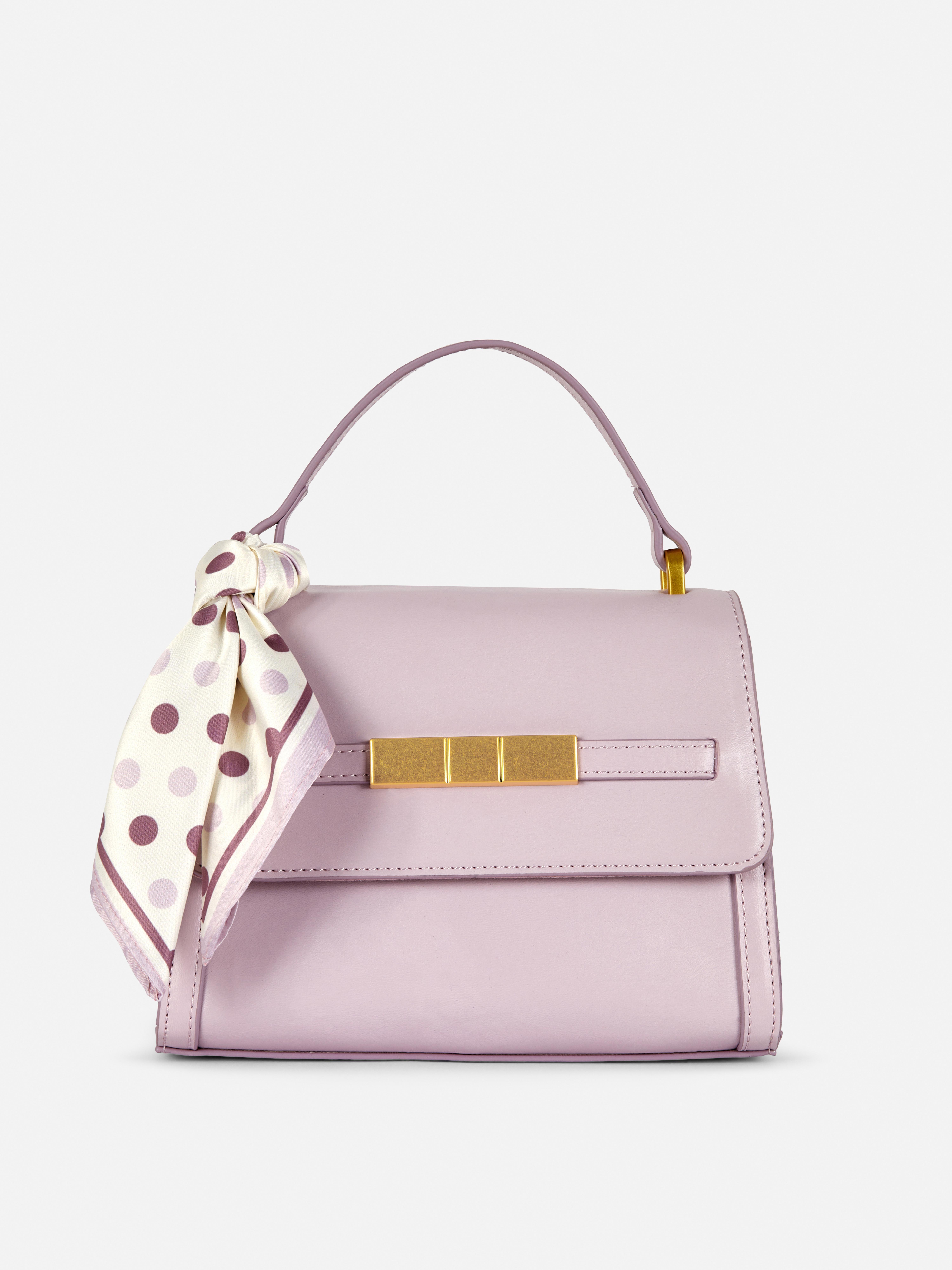Sac à bandoulière avec poignée à foulard