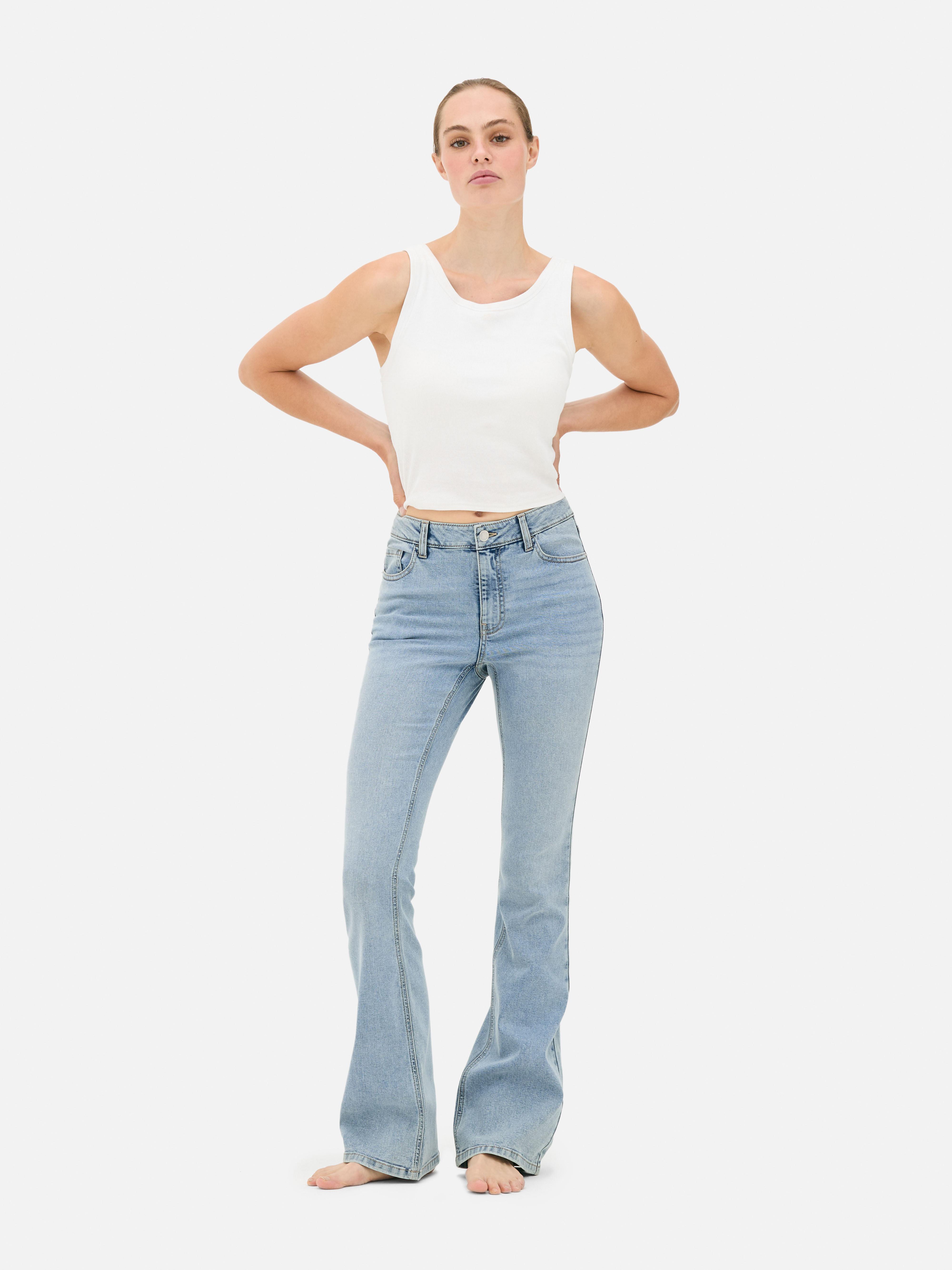 MAJOR FIND | Mid-Rise Flared Leg Jeans | Short - Long Lengths