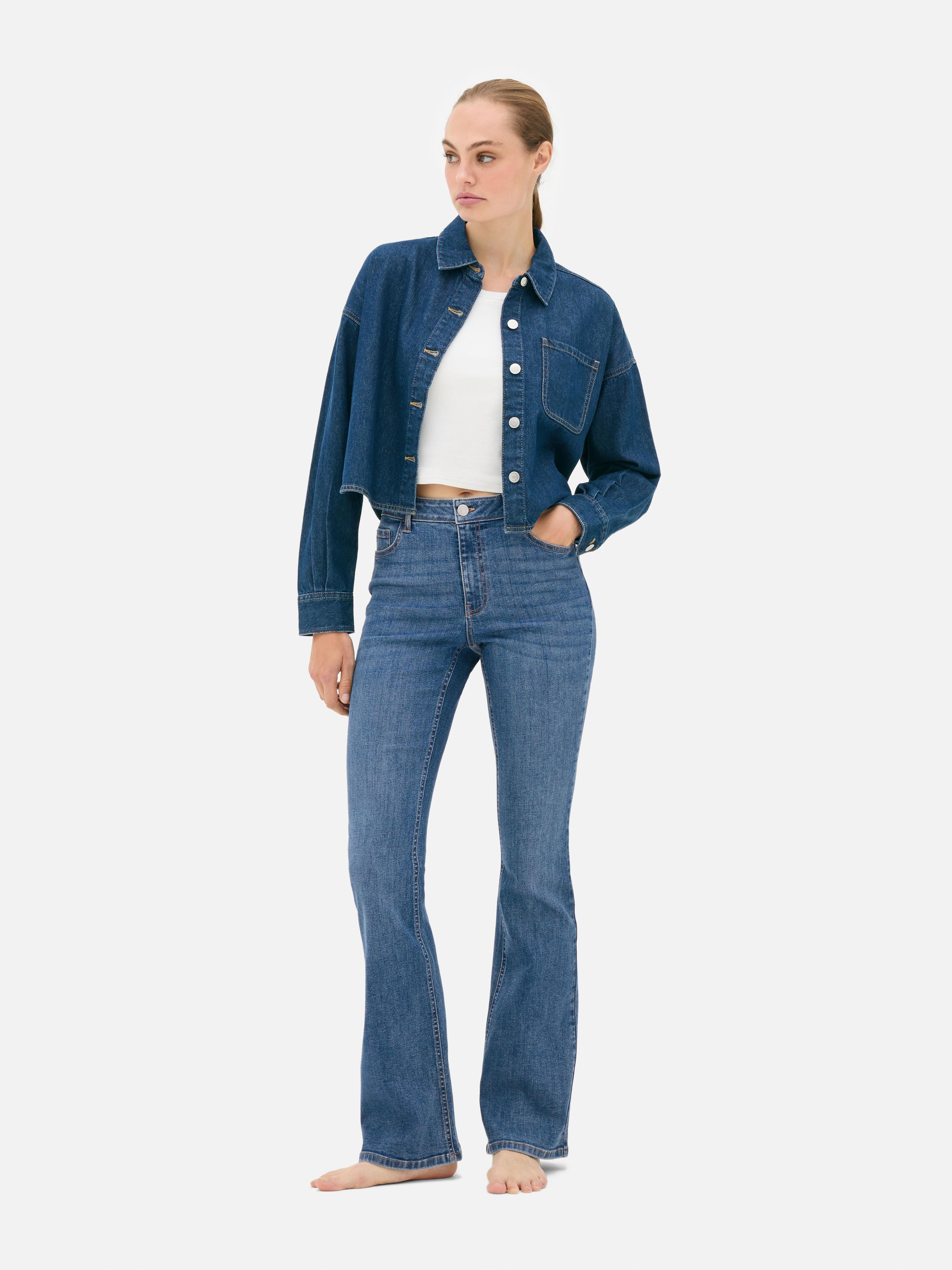 MAJOR FIND | Mid-Rise Flared Leg Jeans | Short - Long Lengths