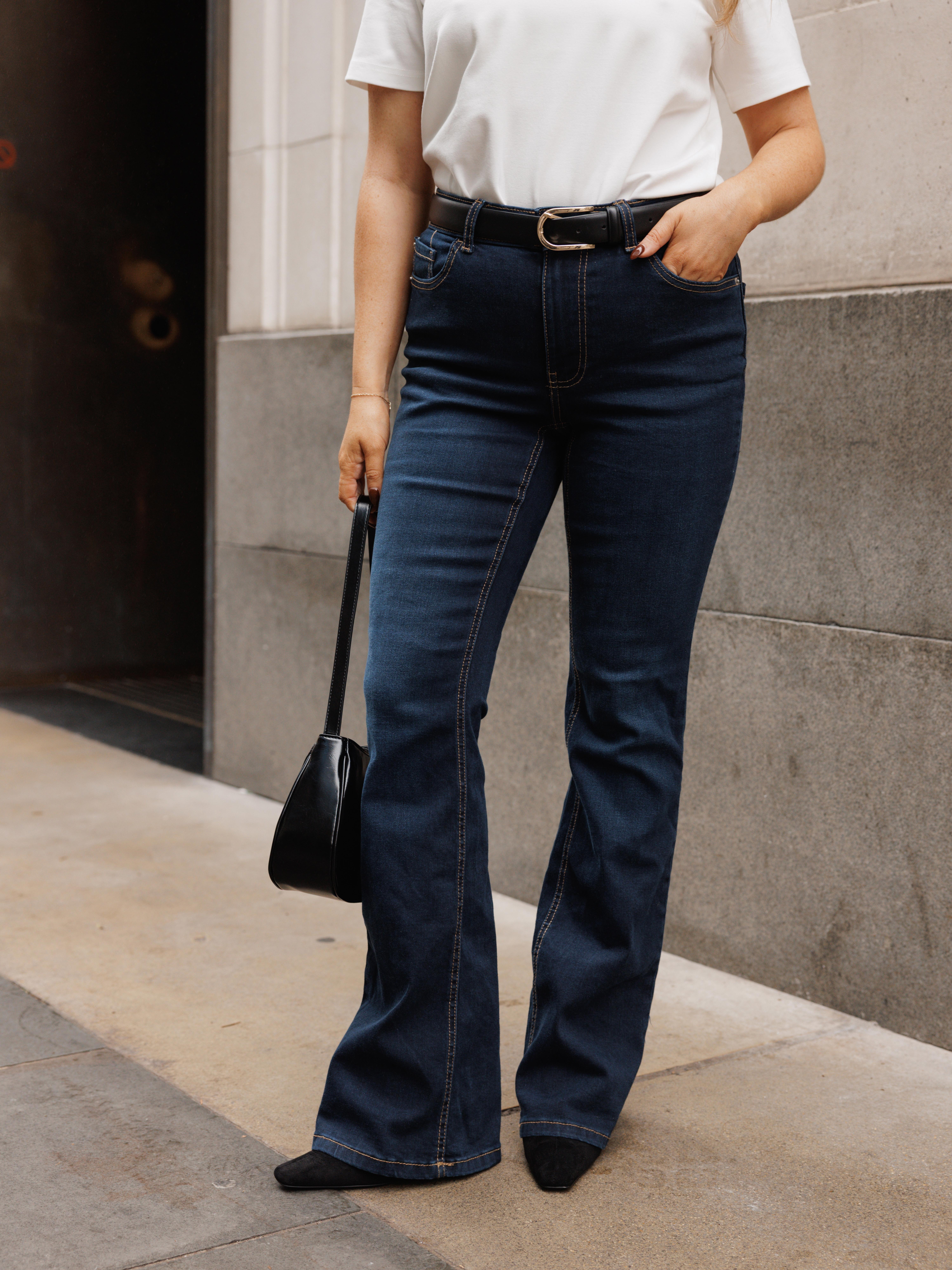 MAJOR FIND | Mid-Rise Flared Leg Jeans | Short - Long Lengths