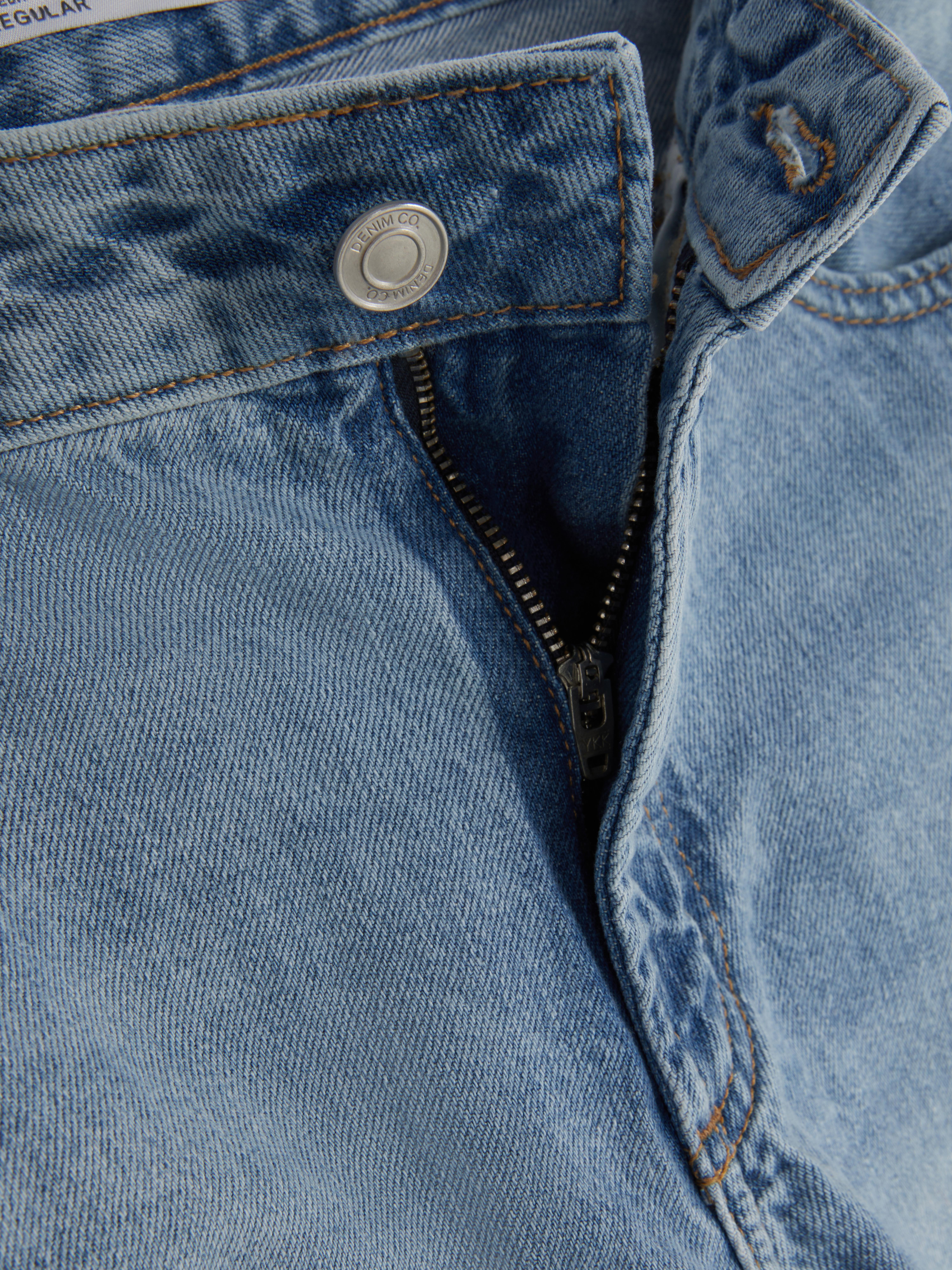 Mid-Rise Barrel Leg Jeans | Short - Long Lengths