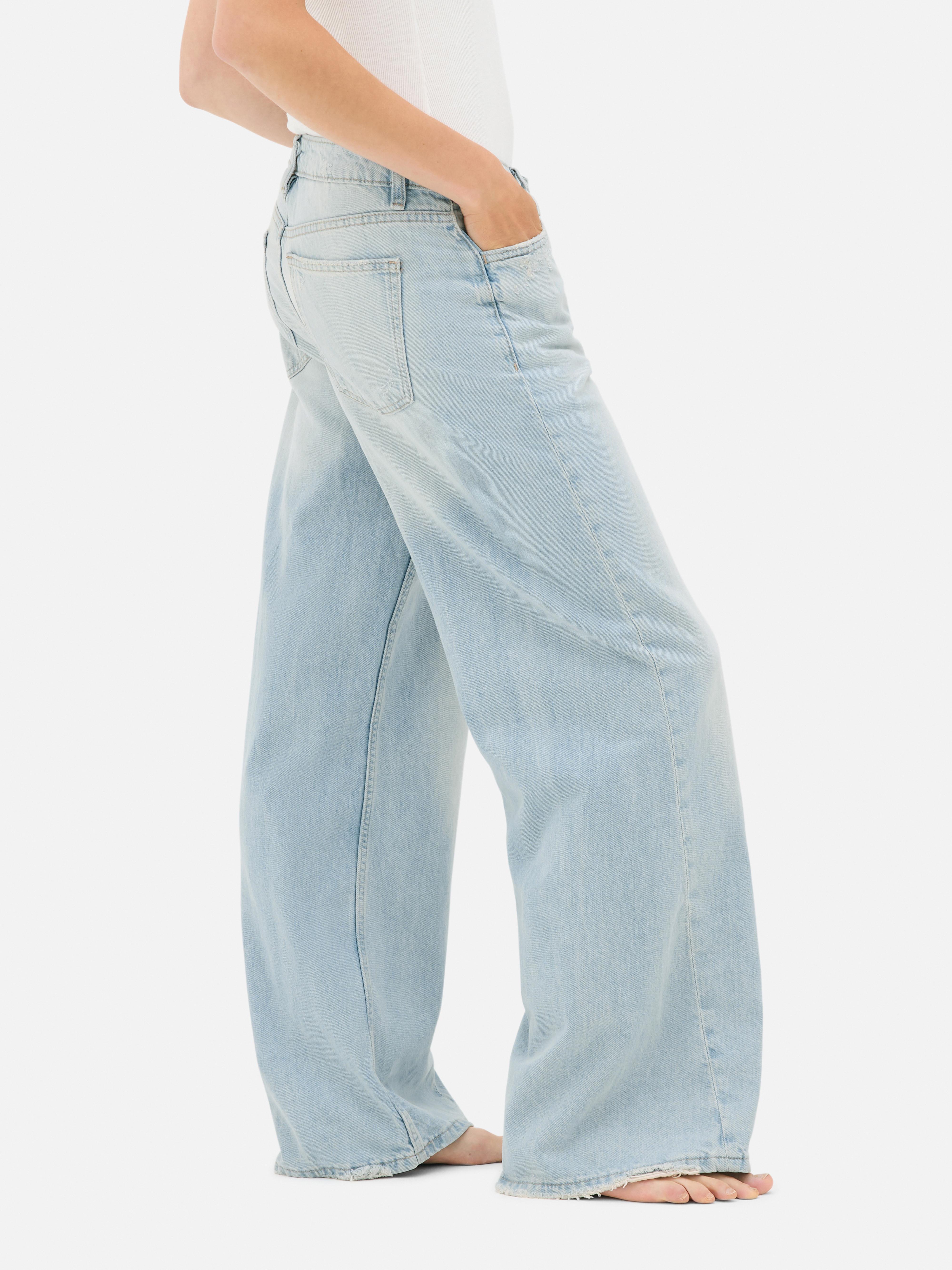 Mid-Rise Baggy Jeans | Short - Long Lengths