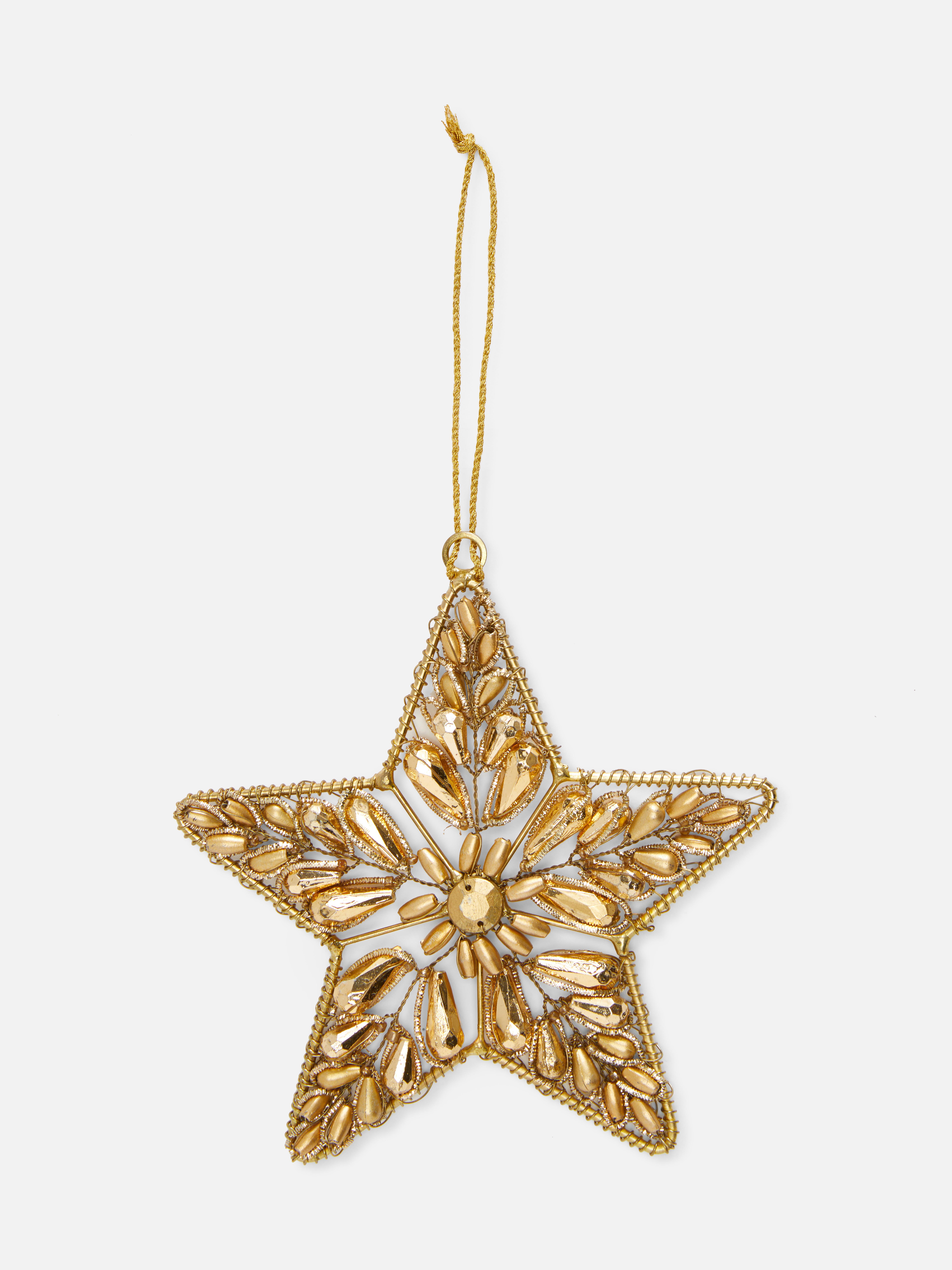 Kerstboomversiering sprankelende ster