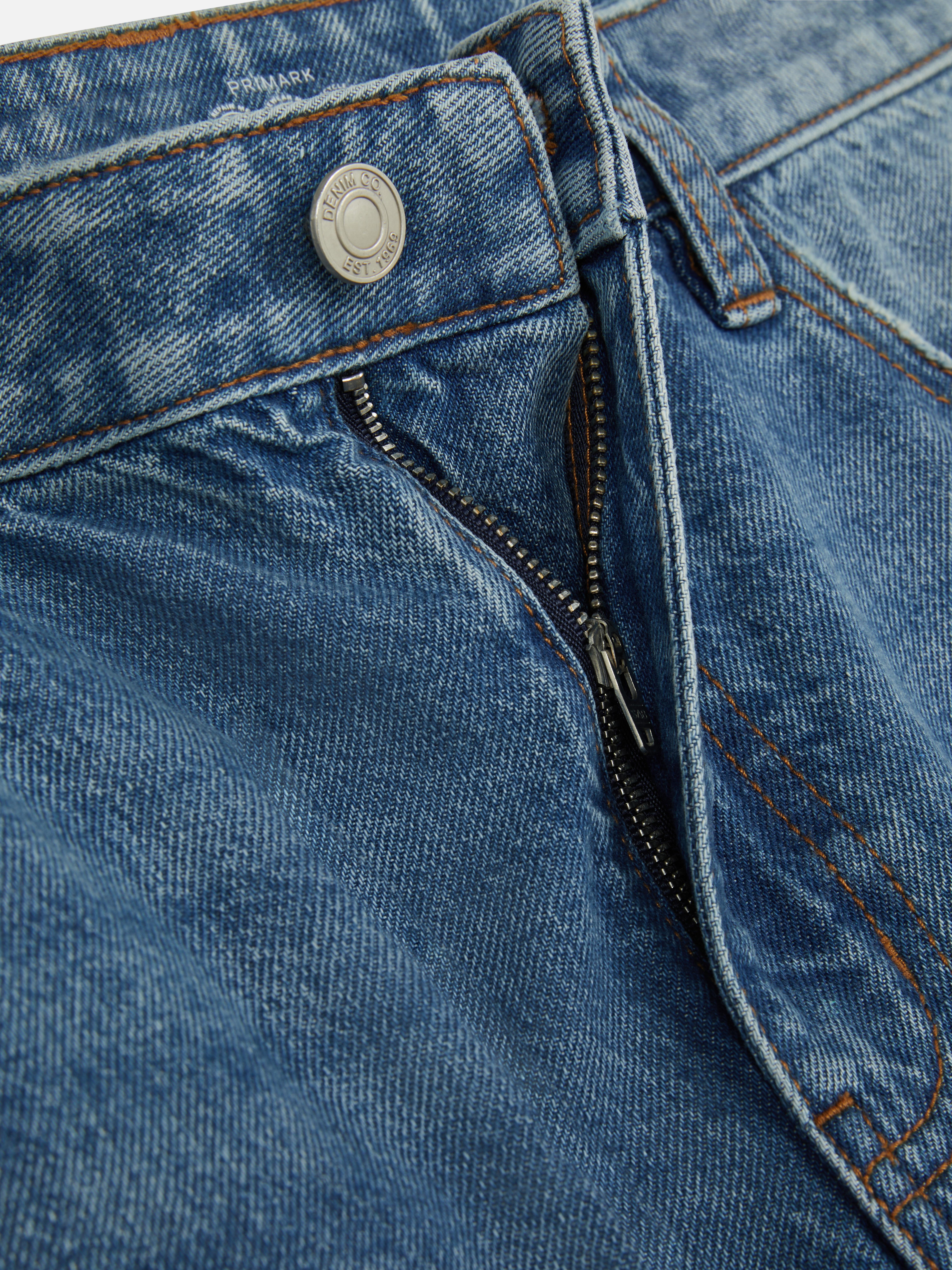 Mid-Rise Wide Leg Jeans | Short - Long Lengths