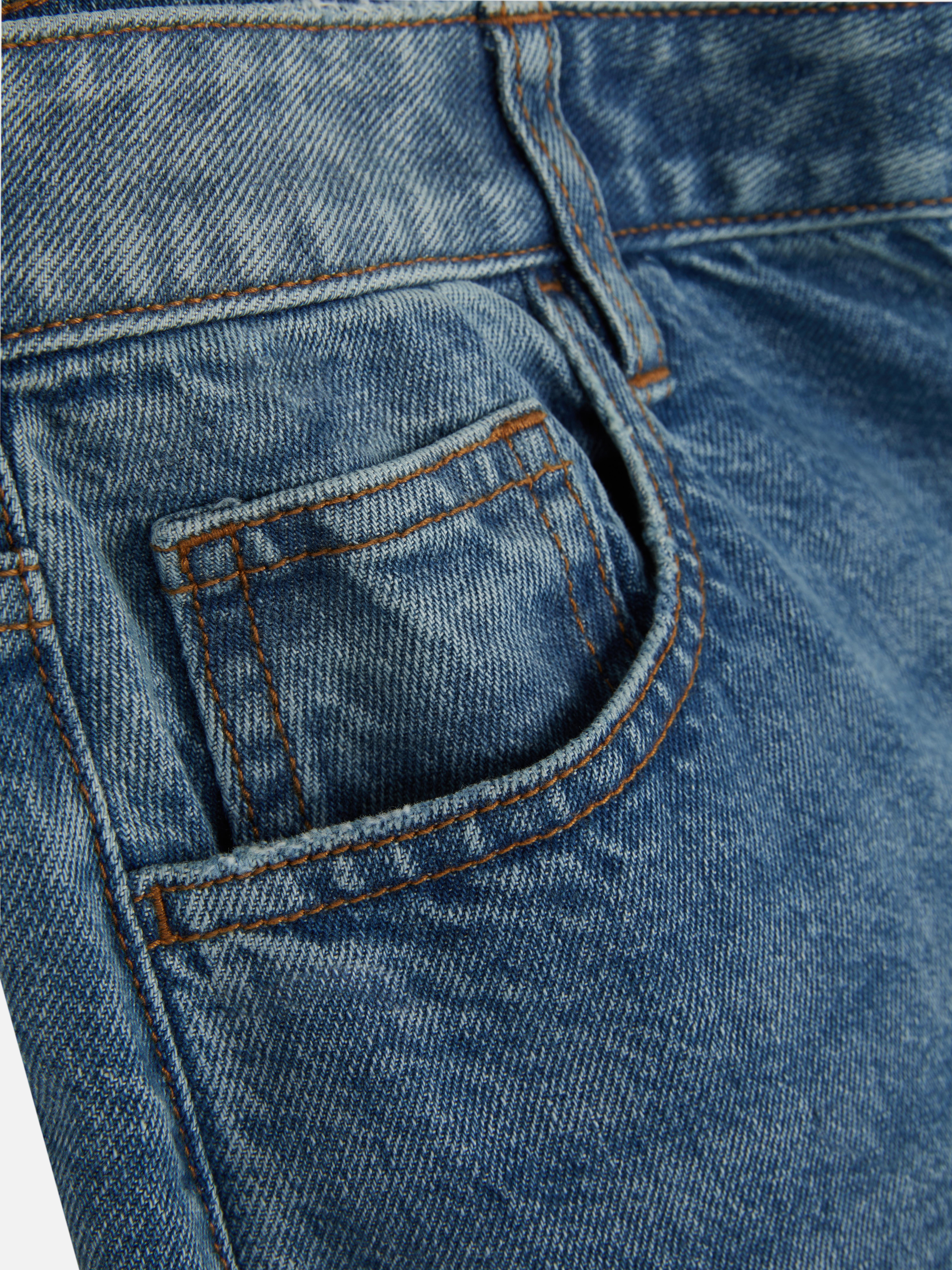 Mid-Rise Wide Leg Jeans | Short - Long Lengths