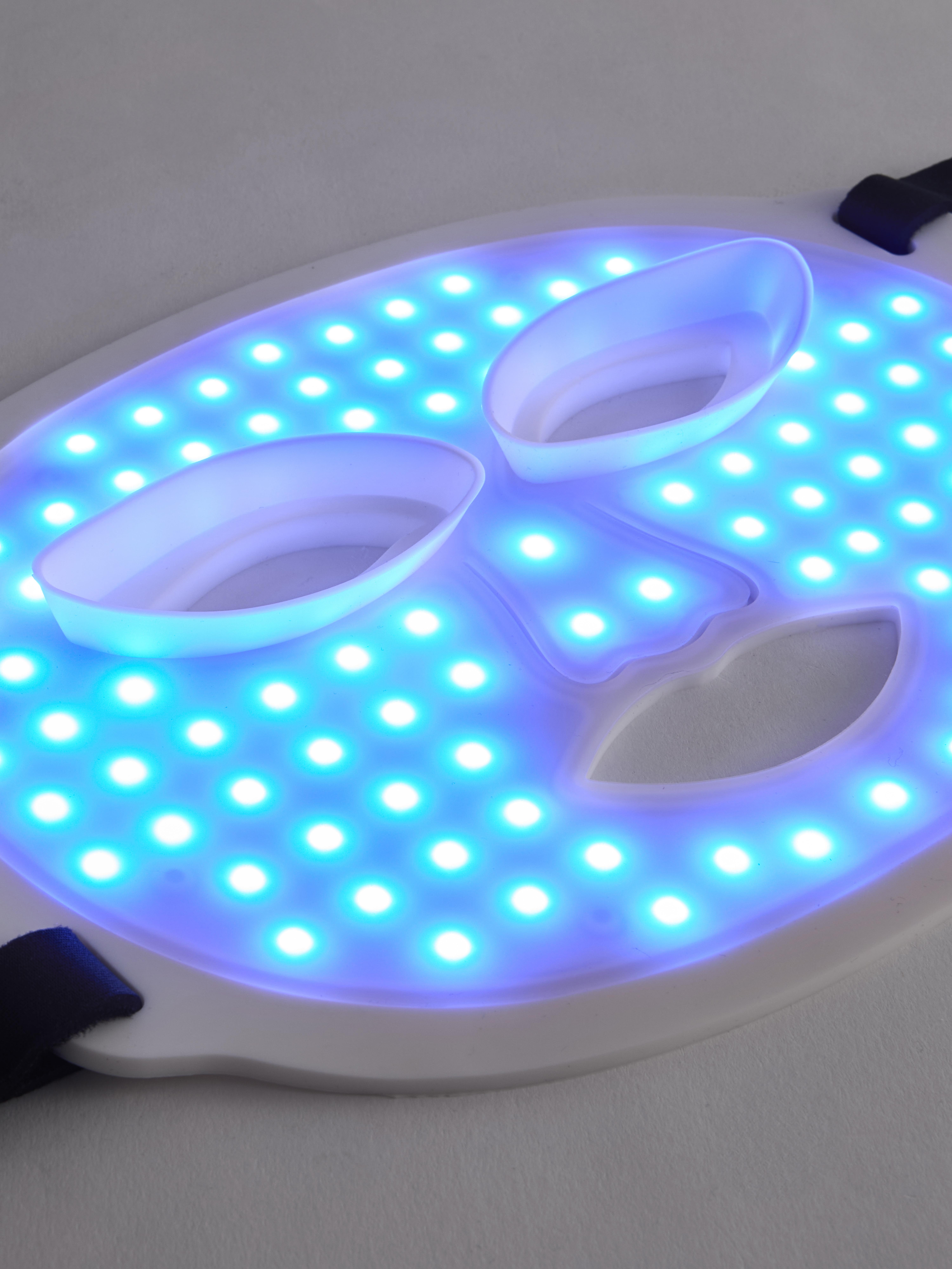 Gezichtsmasker met ledlichtjes