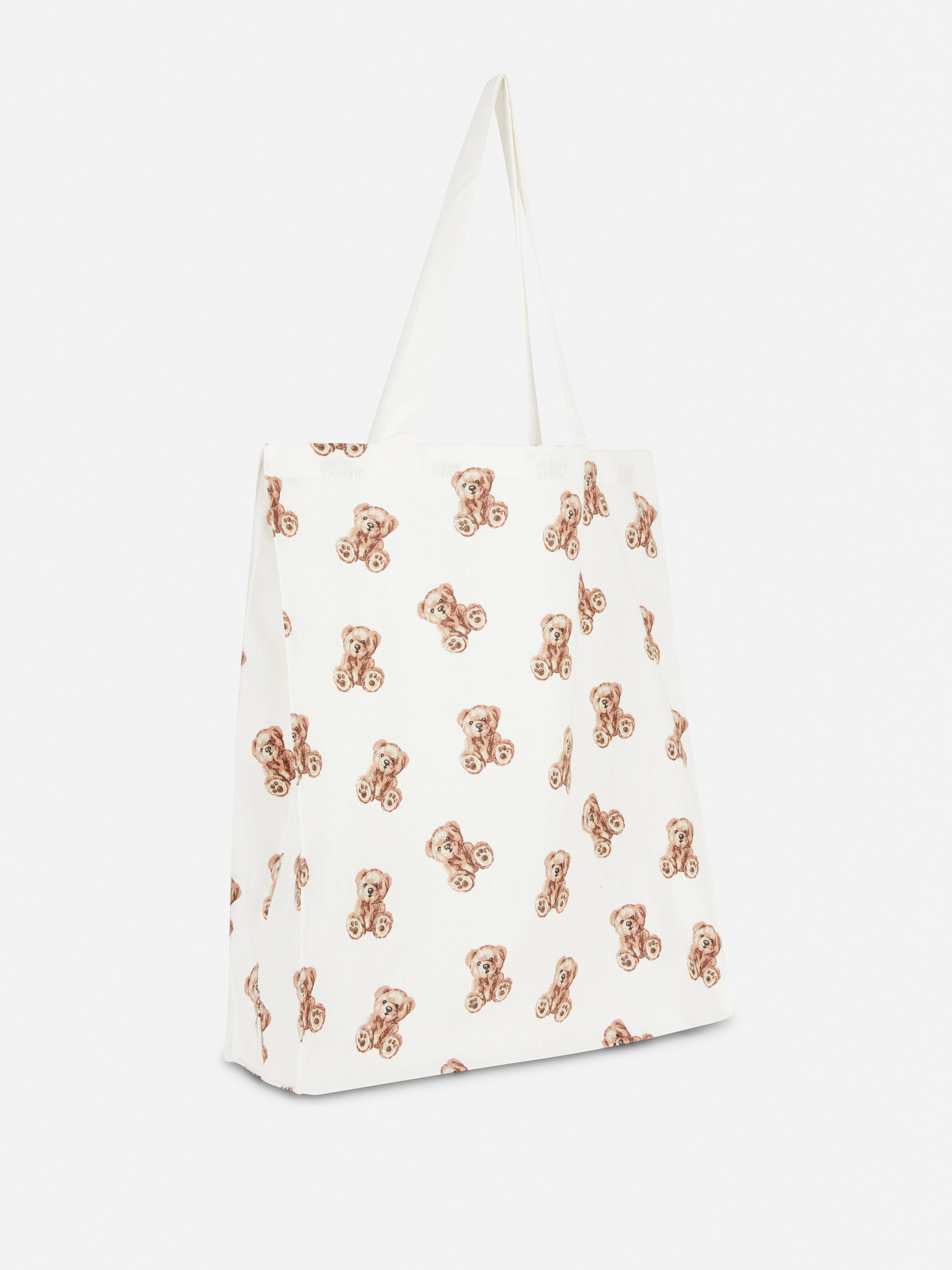 Platnena nakupovalna torba s potiskom medvedov