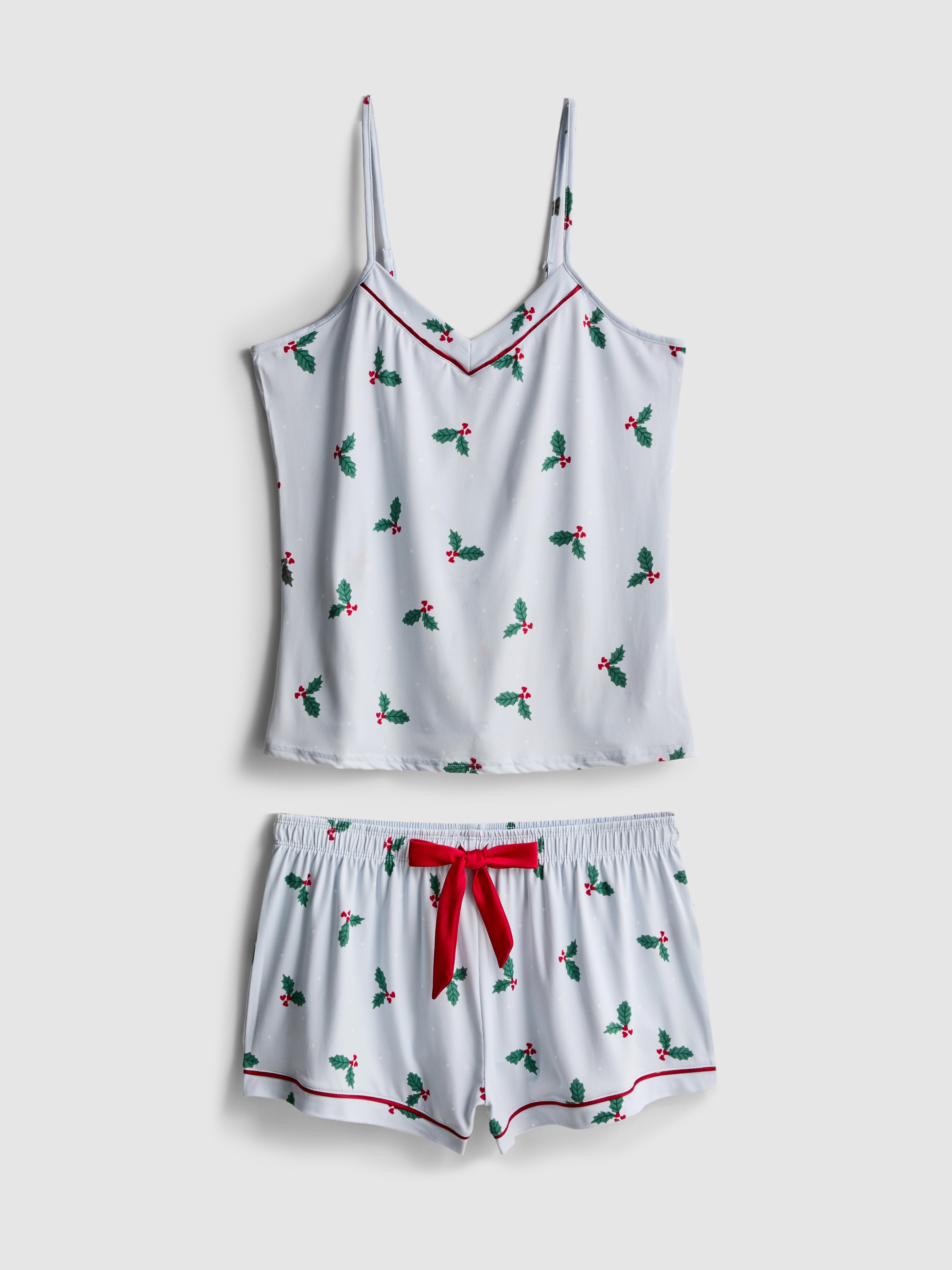 Christmas Holly Shorty Pyjamas