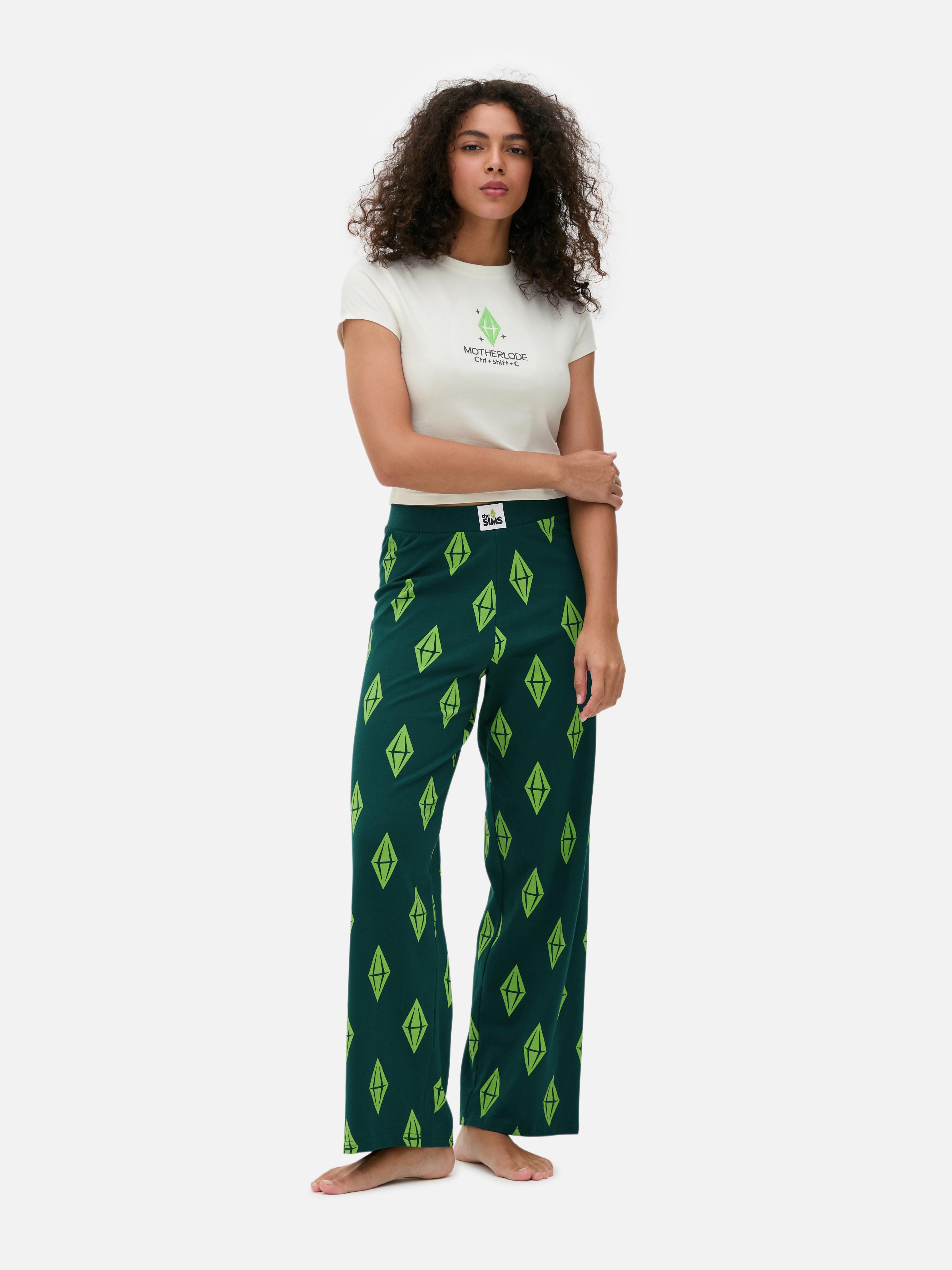 Haut de pyjama court Les Sims