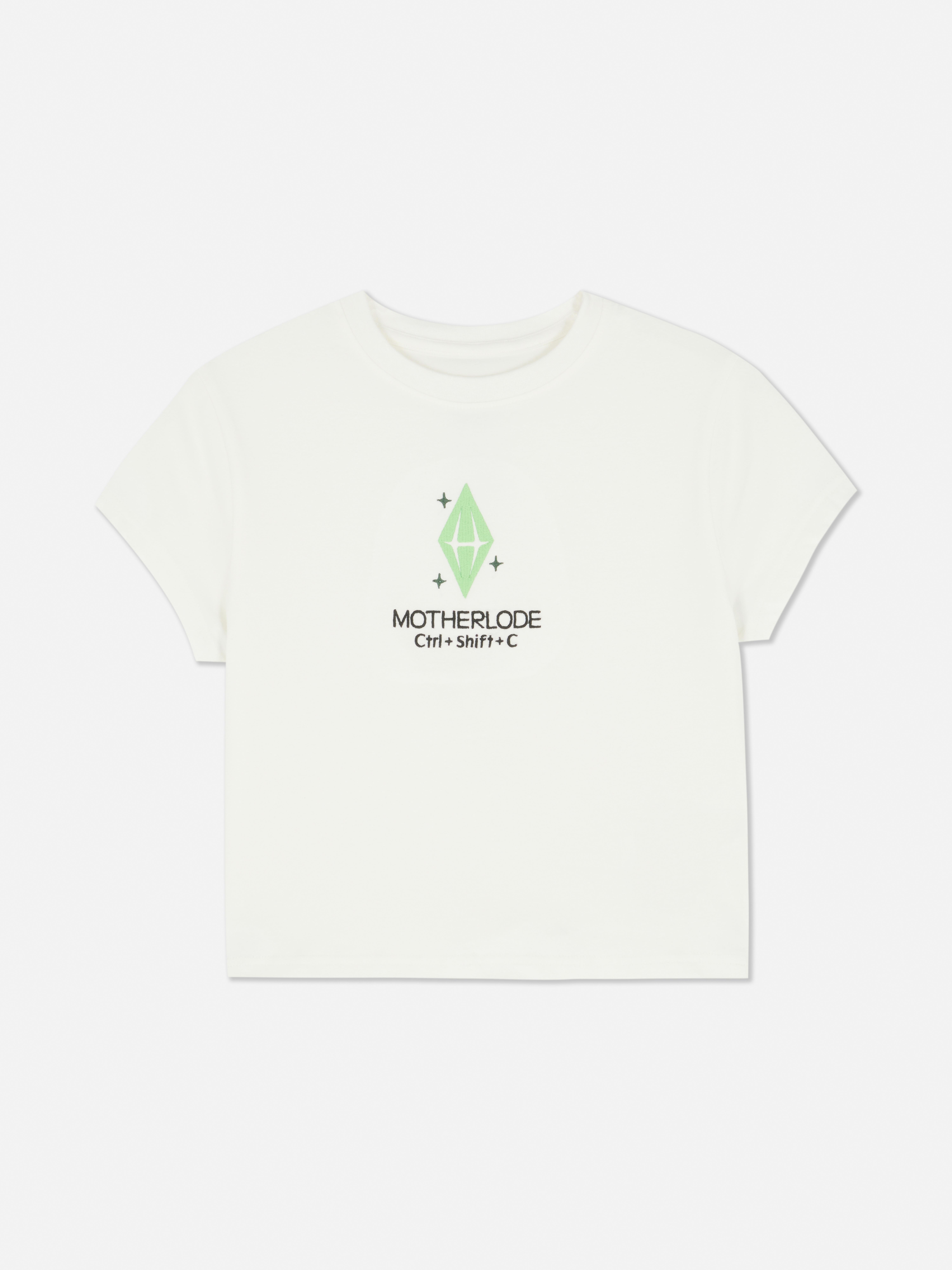 The Sims Cropped Pyjama Top