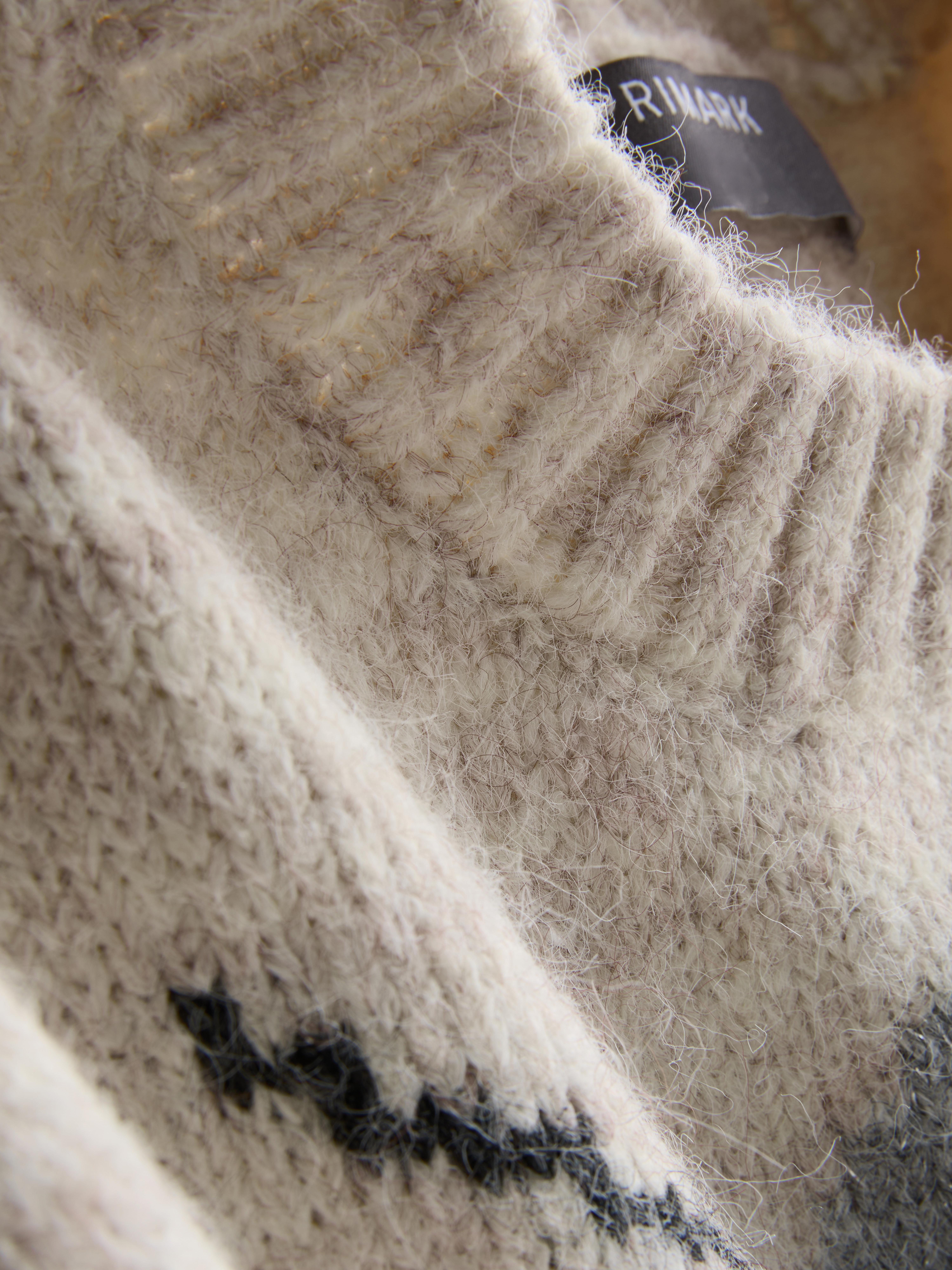 Knitted Argyle Detail Jumper