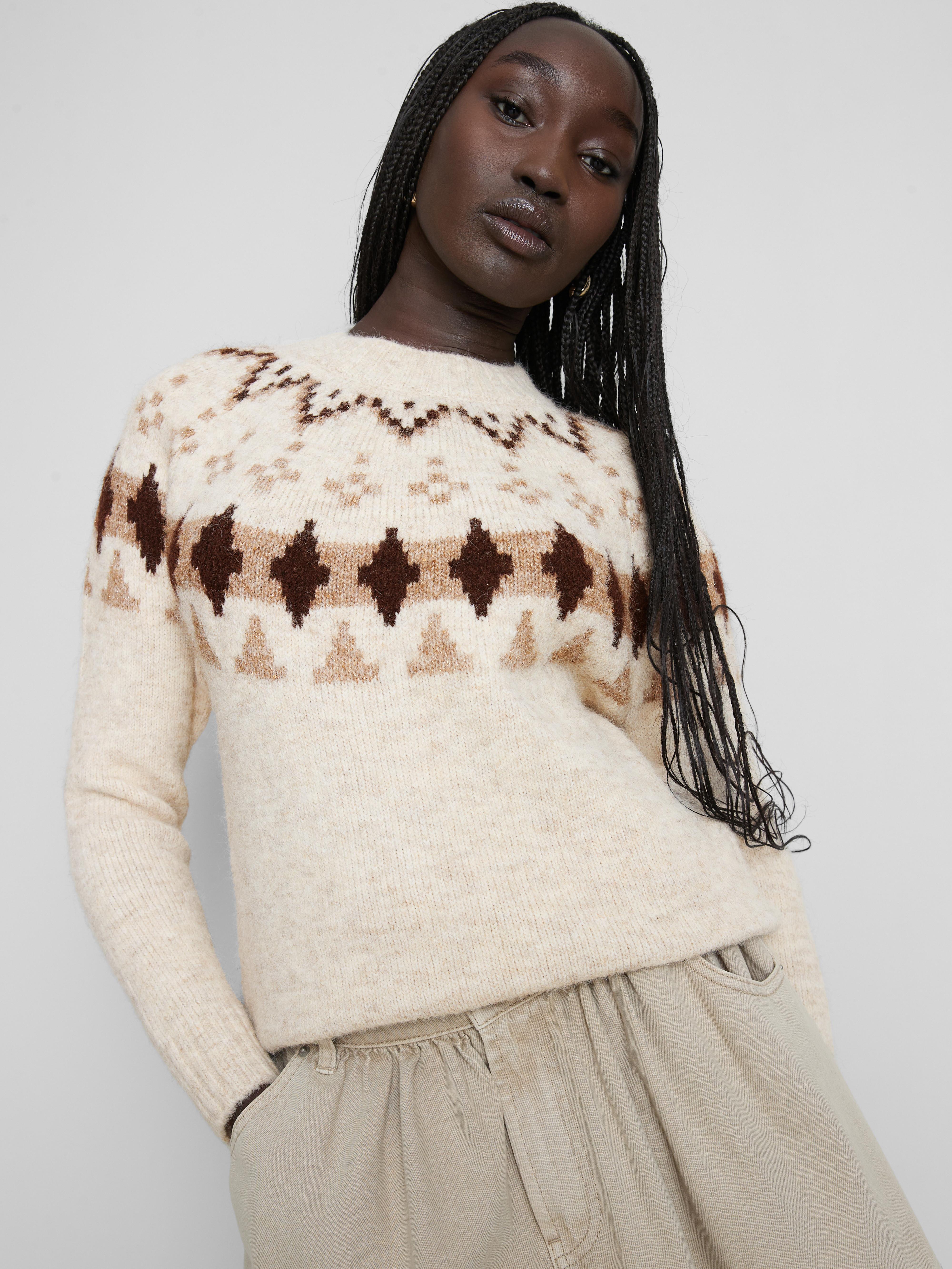 Knitted Crew Neck Jumper