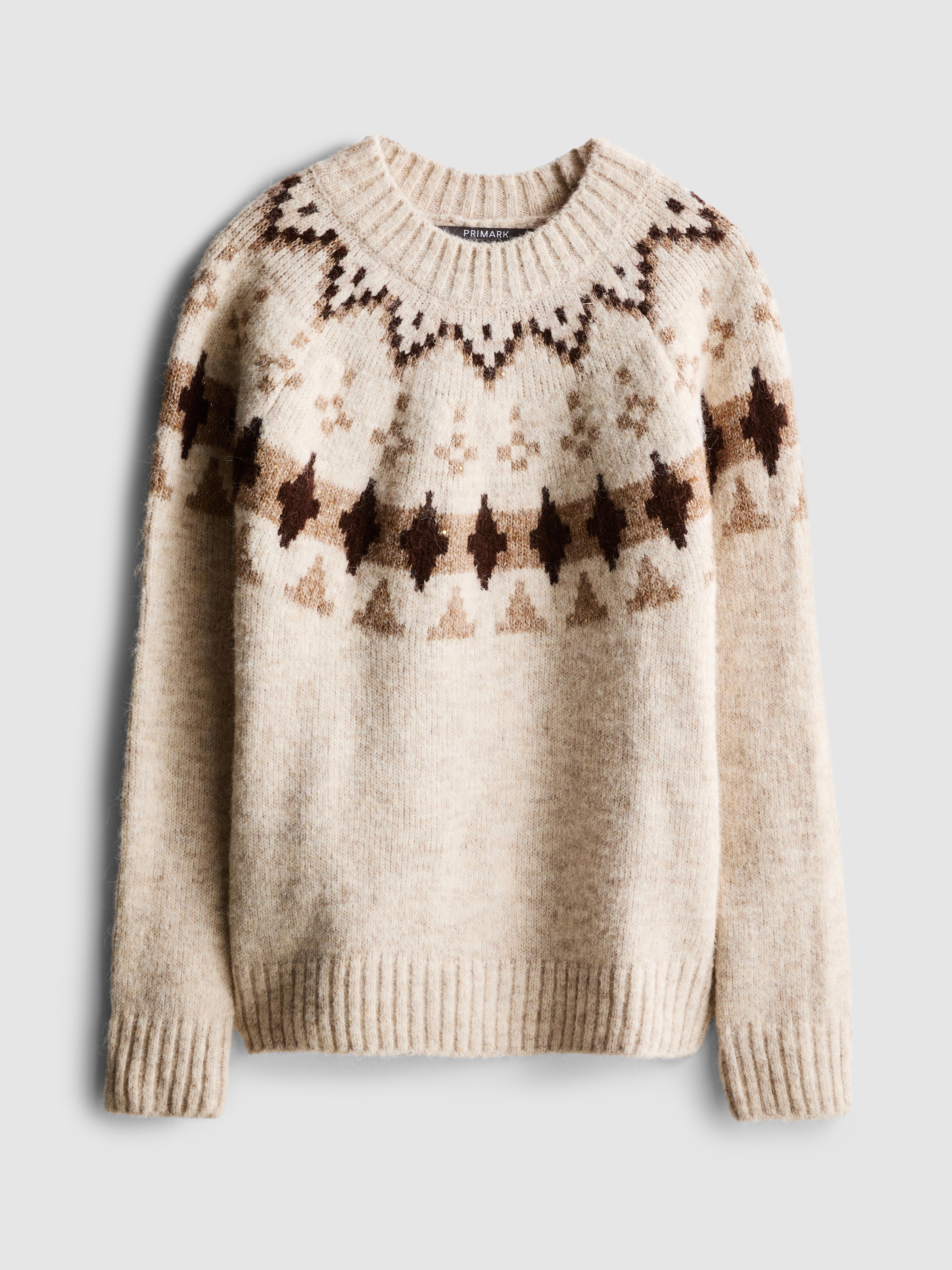 Knitted Crew Neck Jumper